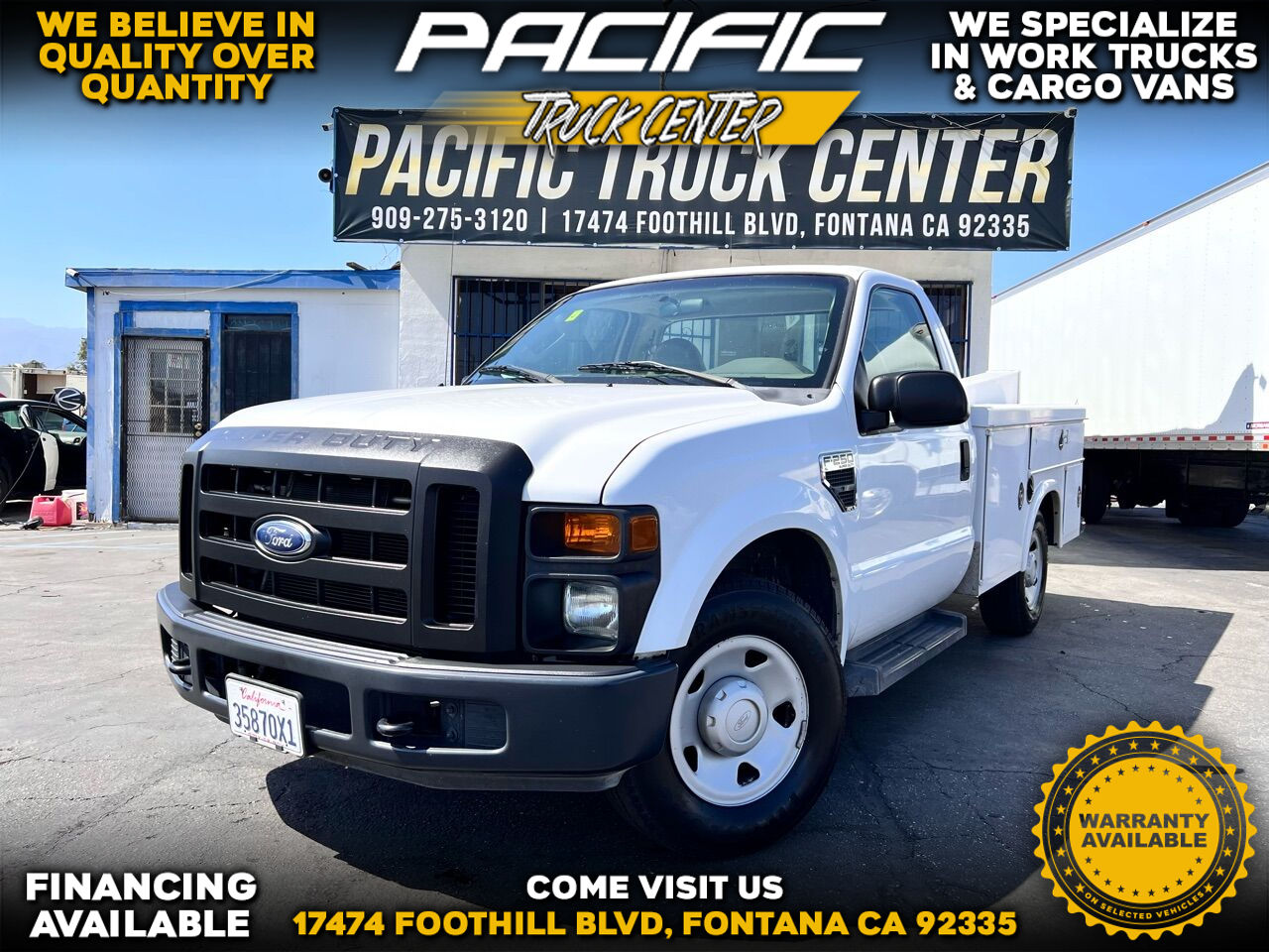 White, 2008 Ford F-250 Super Duty Image 