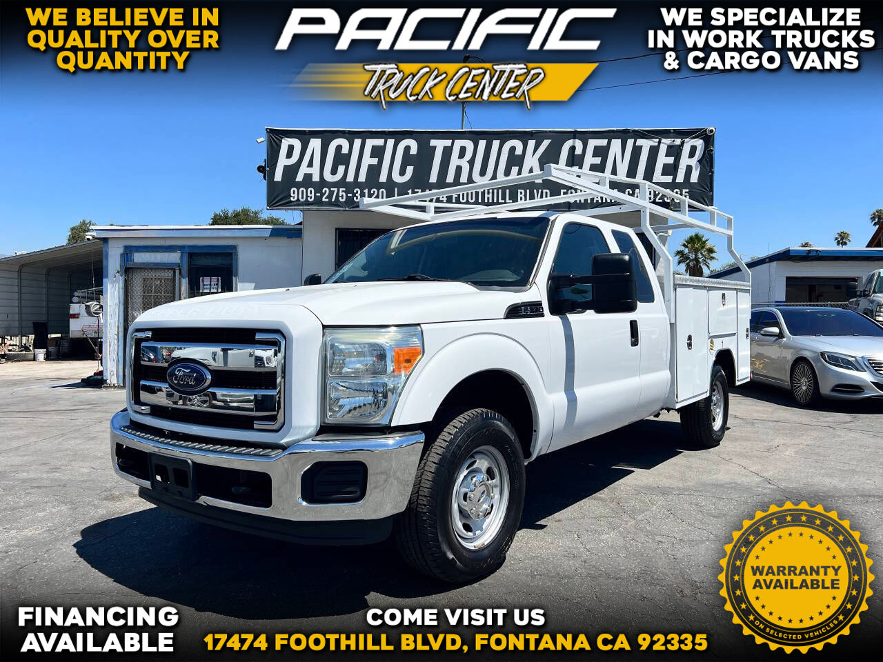 White, 2014 Ford F-250 Super Duty Image 1