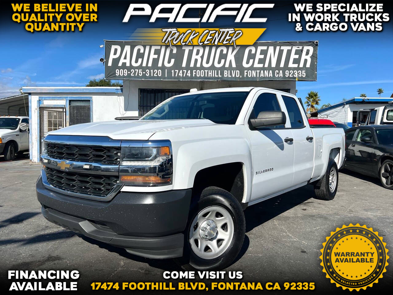 White, 2016 Chevrolet Silverado 1500 Image 