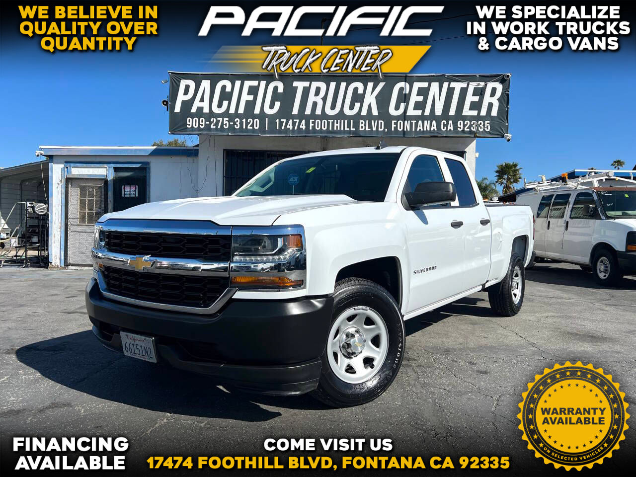 White, 2018 Chevrolet Silverado 1500 Image 