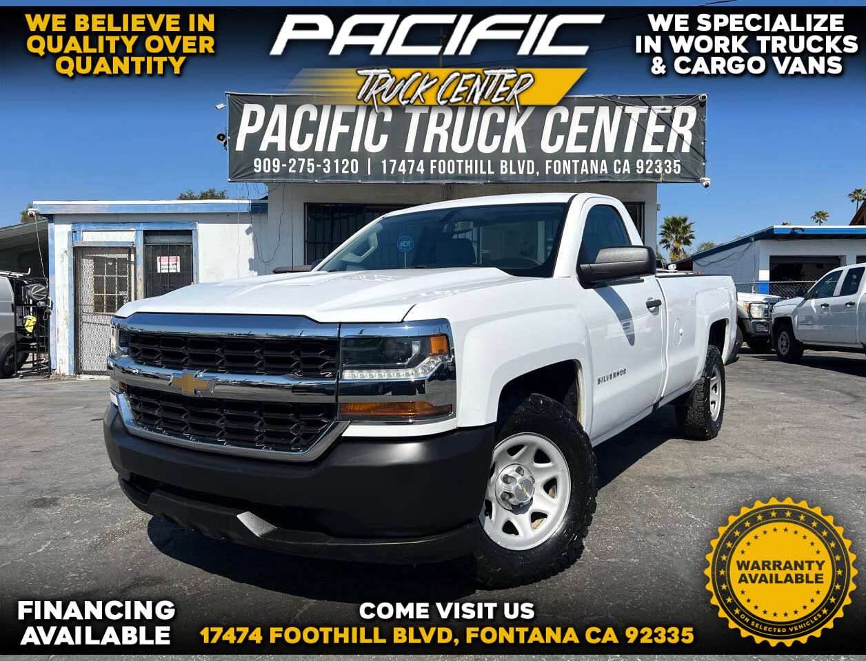 White, 2018 Chevrolet Silverado 1500 Image 