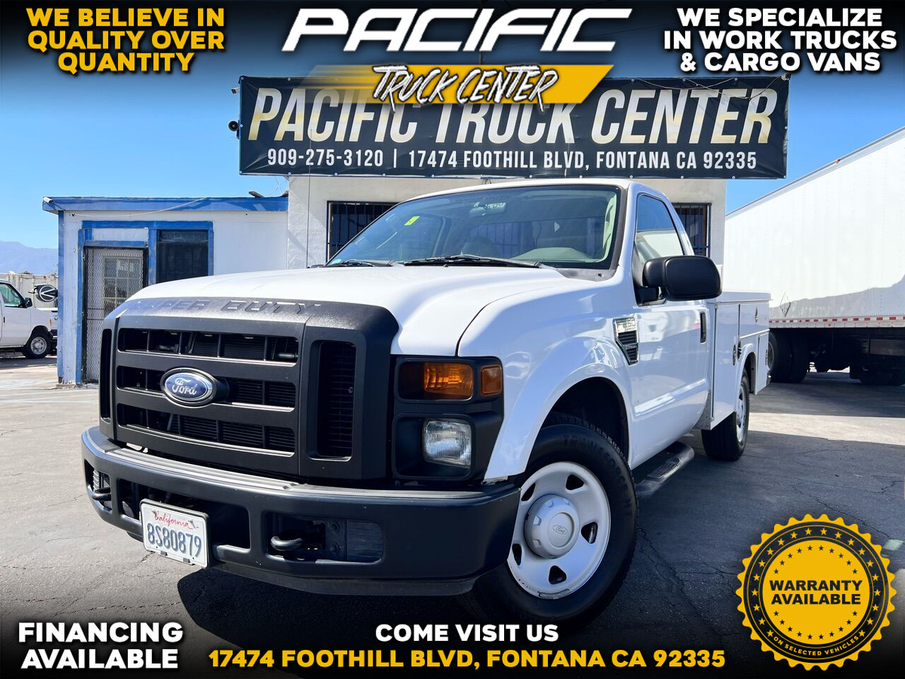 White, 2008 Ford F-250 Super Duty Image 