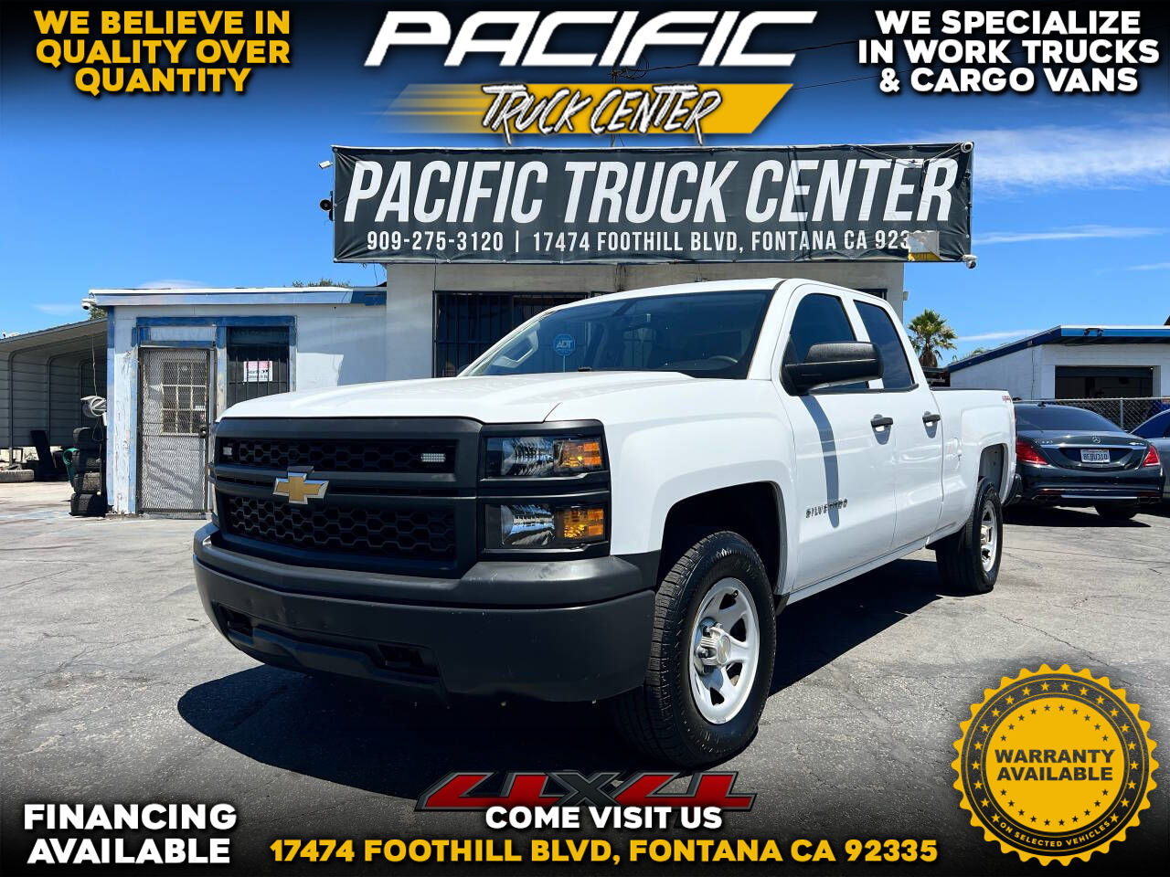 White, 2015 Chevrolet Silverado 1500 Image 