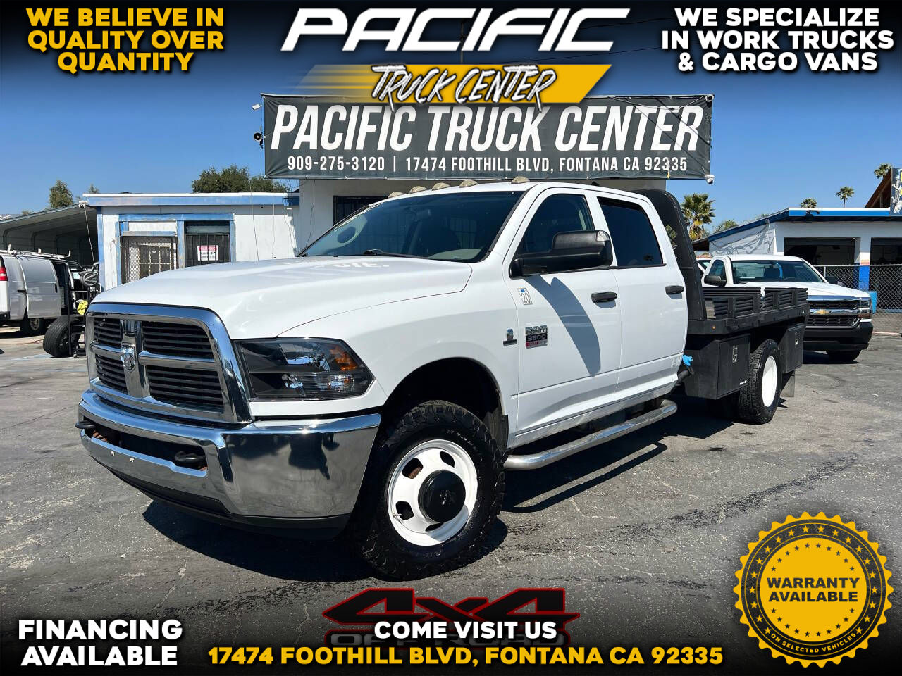 White, 2012 RAM 3500 Image 