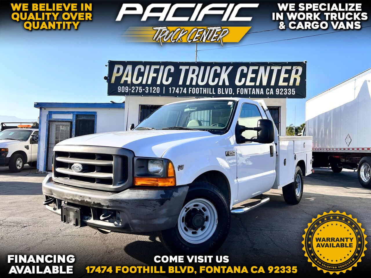 White, 2001 Ford F-250 Super Duty Image 