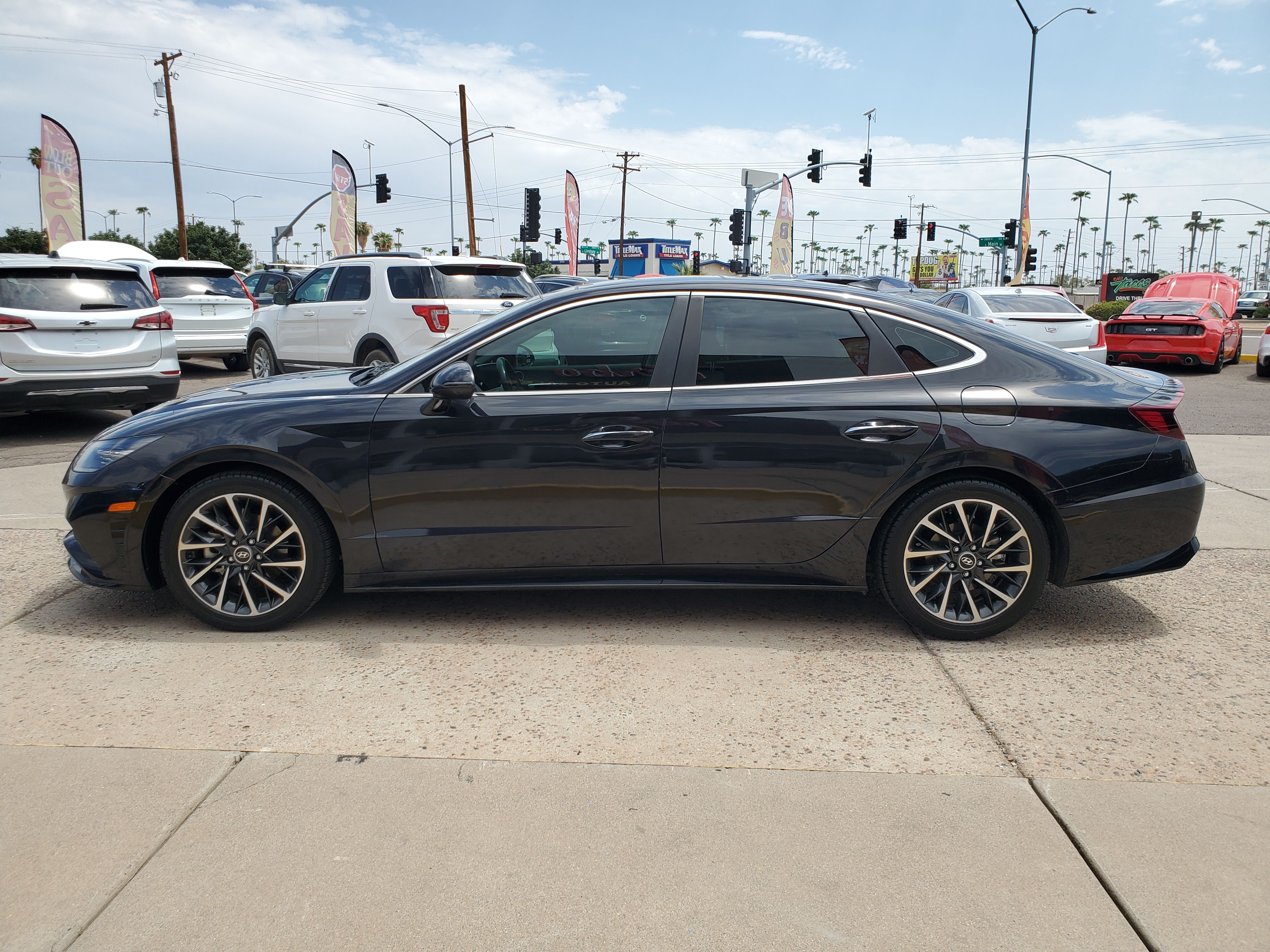 BLUE, 2023 HYUNDAI SONATA Image 2