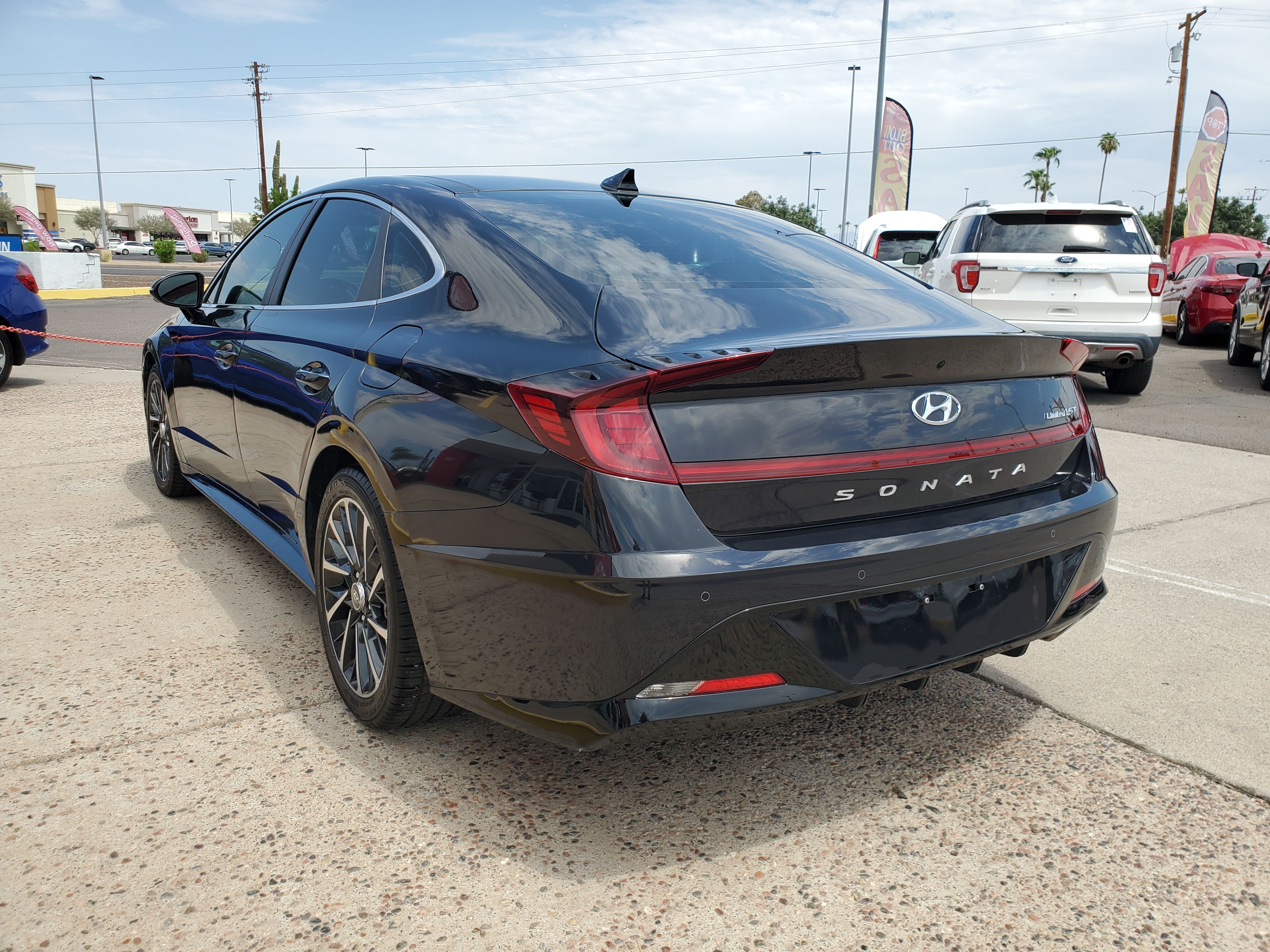 BLUE, 2023 HYUNDAI SONATA Image 3
