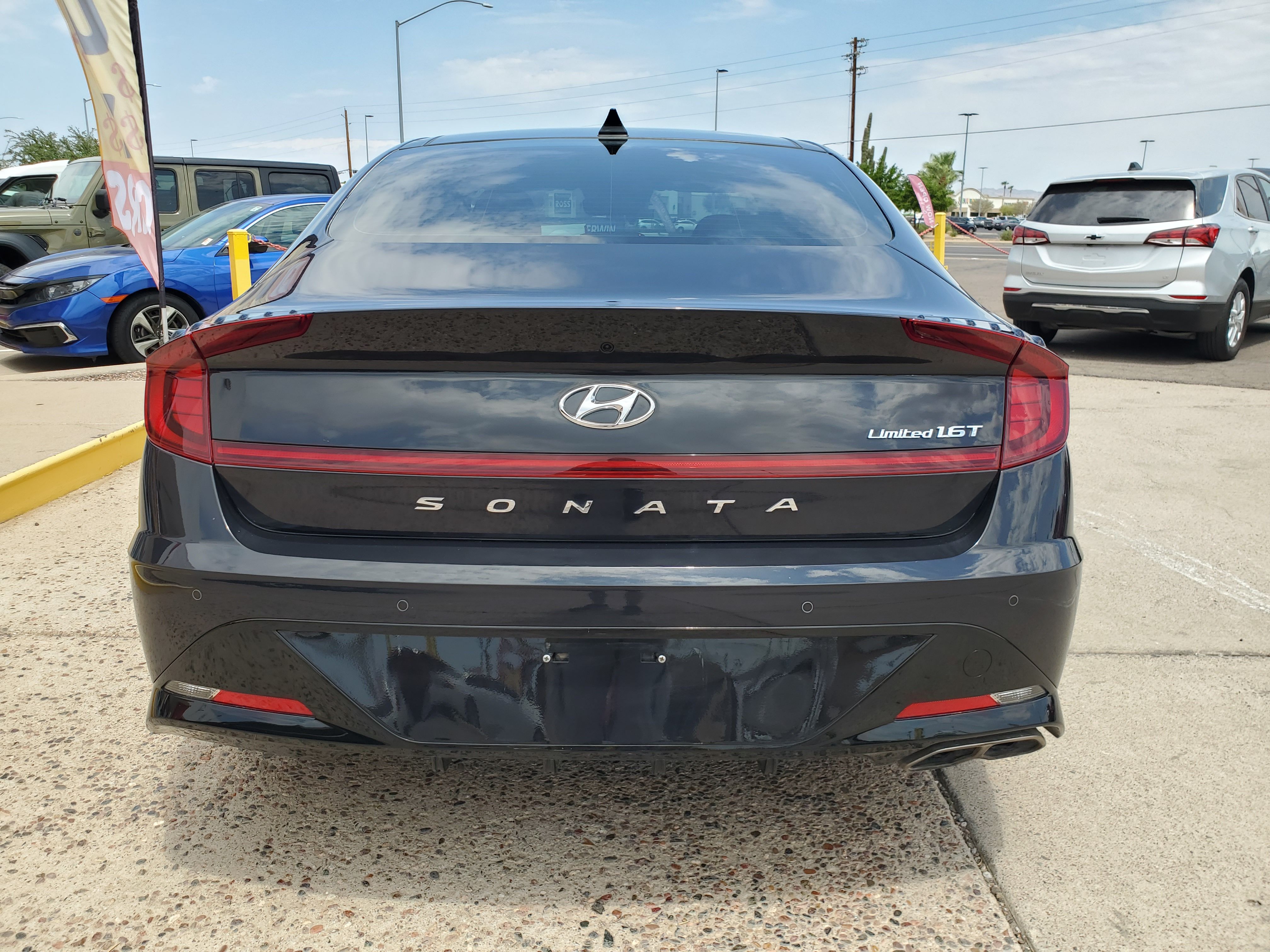 BLUE, 2023 HYUNDAI SONATA Image 4