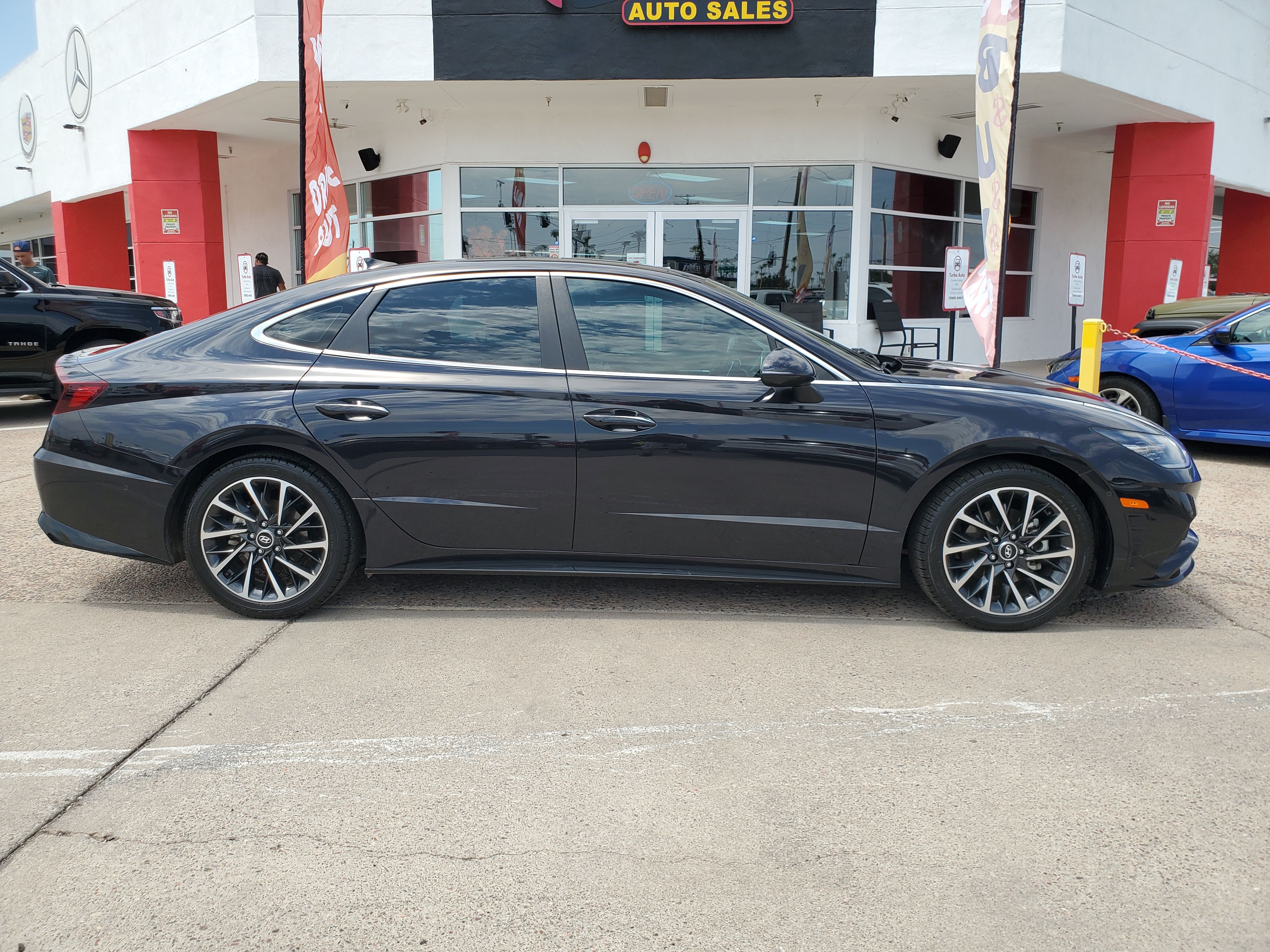 BLUE, 2023 HYUNDAI SONATA Image 6