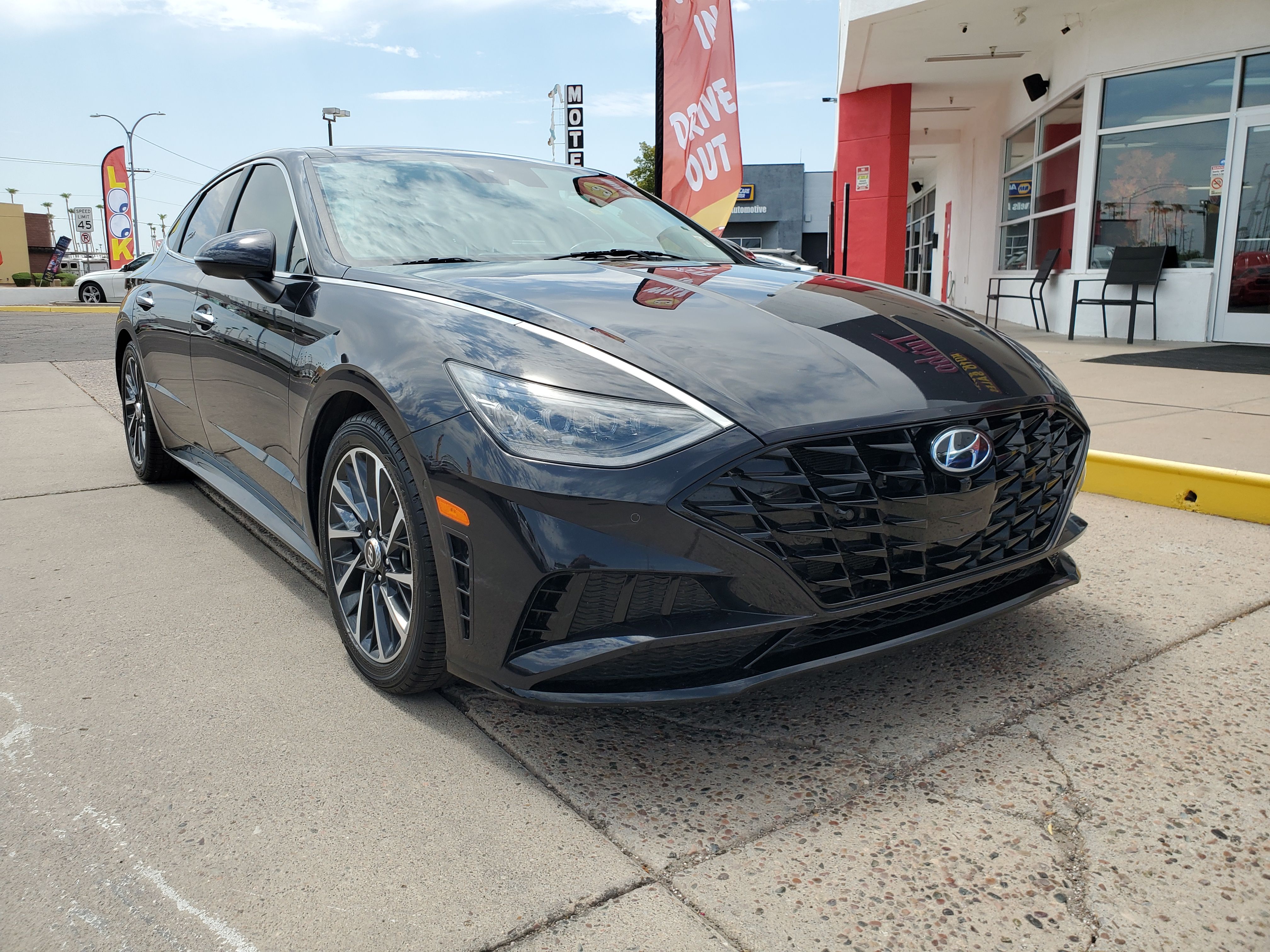 BLUE, 2023 HYUNDAI SONATA Image 7