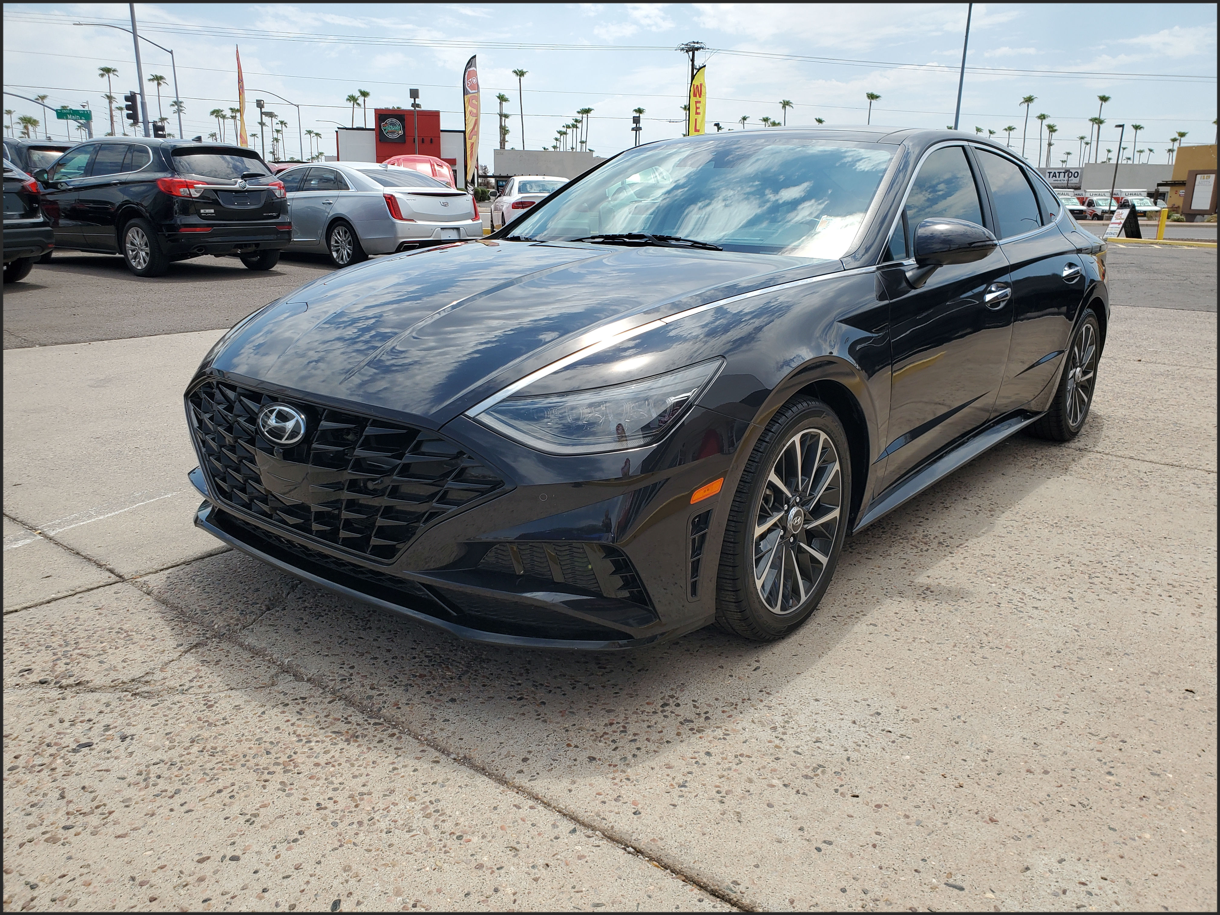 BLUE, 2023 HYUNDAI SONATA Image 