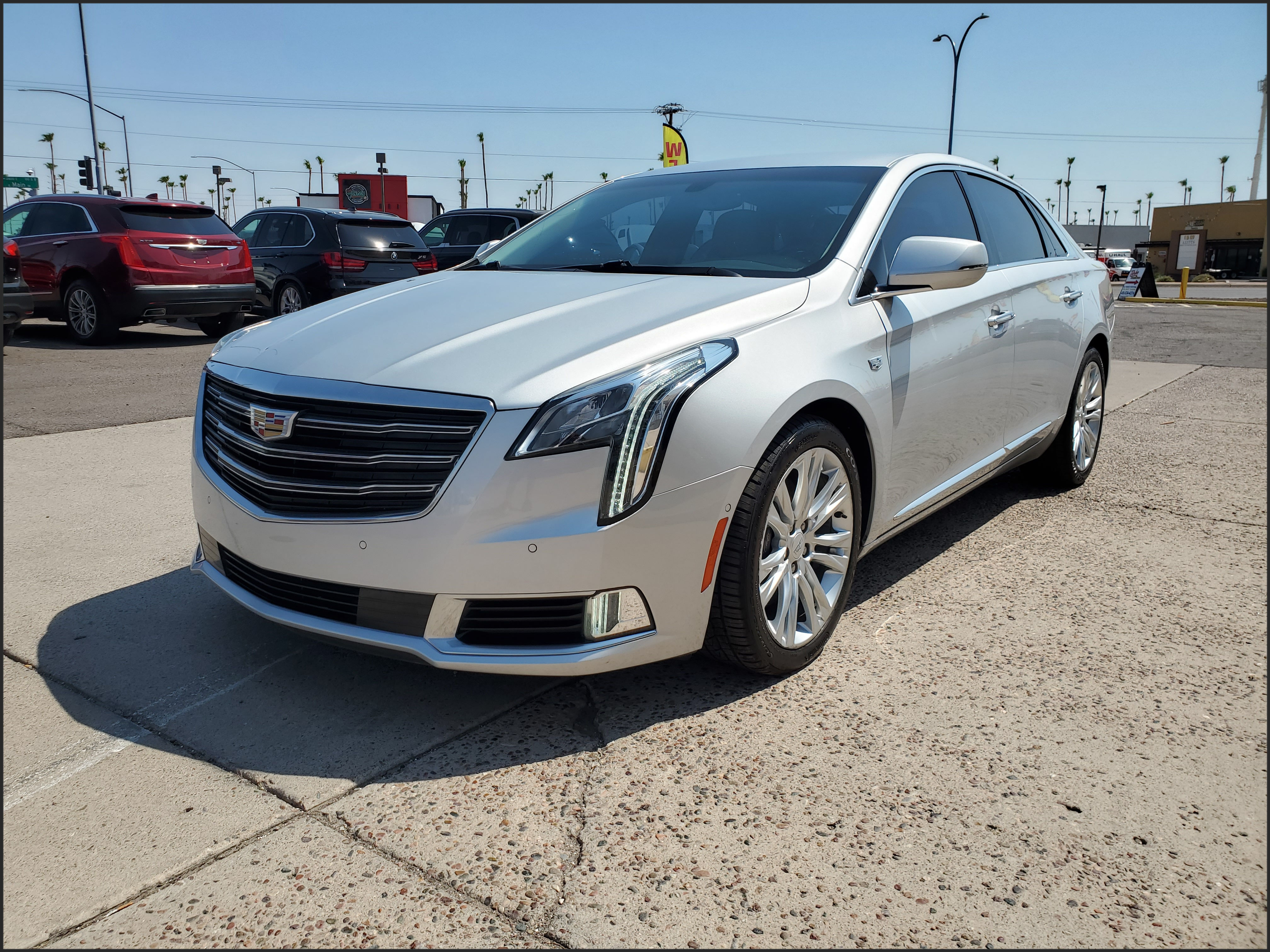 SILVER, 2019 CADILLAC XTS Image 