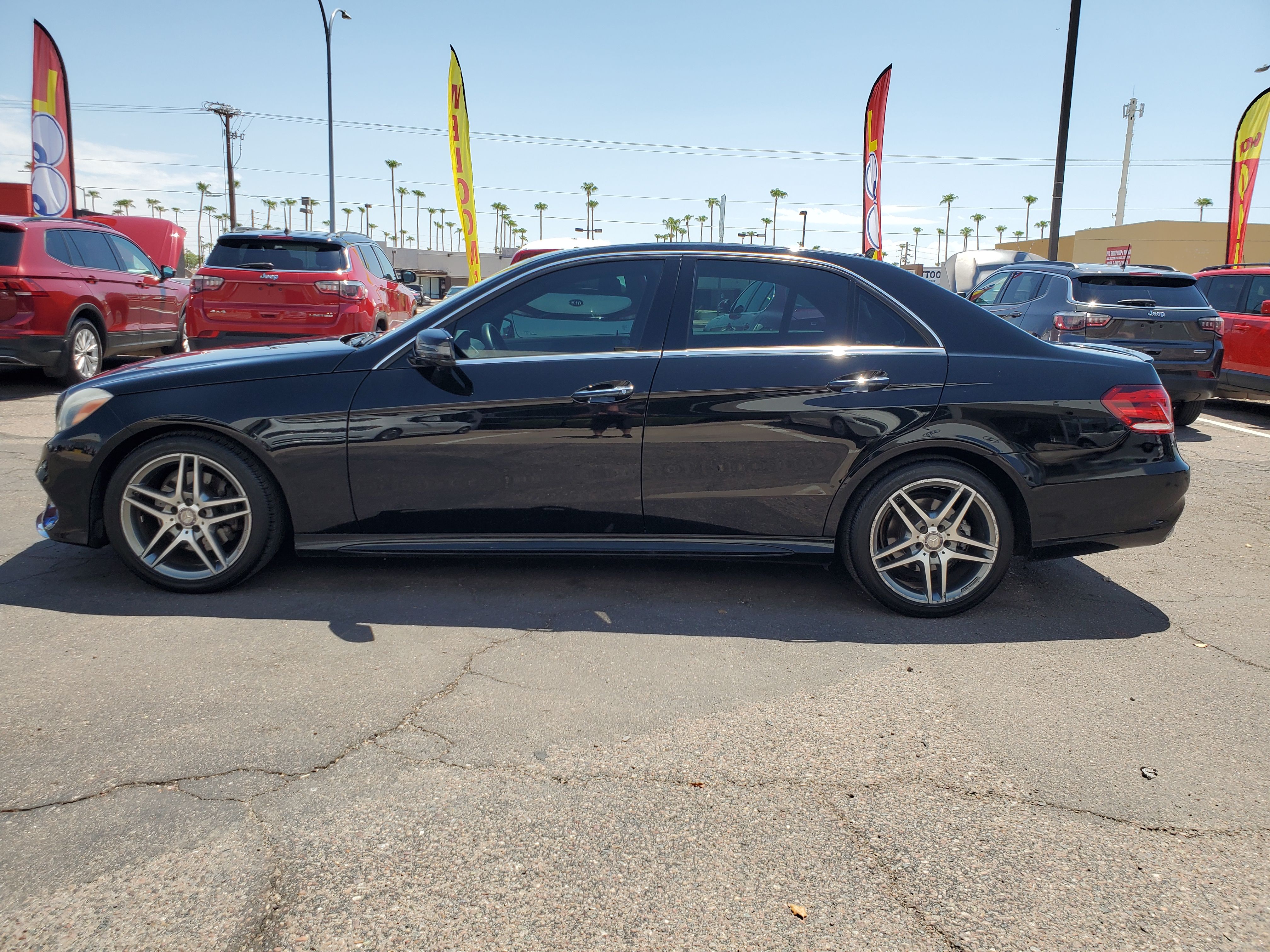 BLACK, 2016 MERCEDES-BENZ E-CLASS Image 2