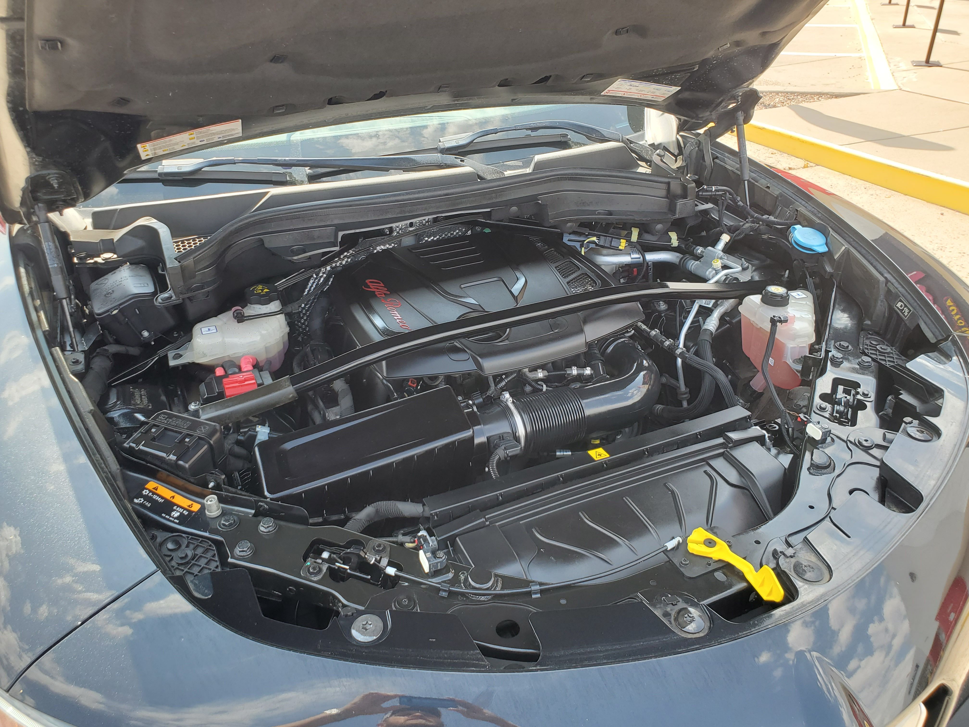 BLACK, 2018 ALFA ROMEO STELVIO Image 49