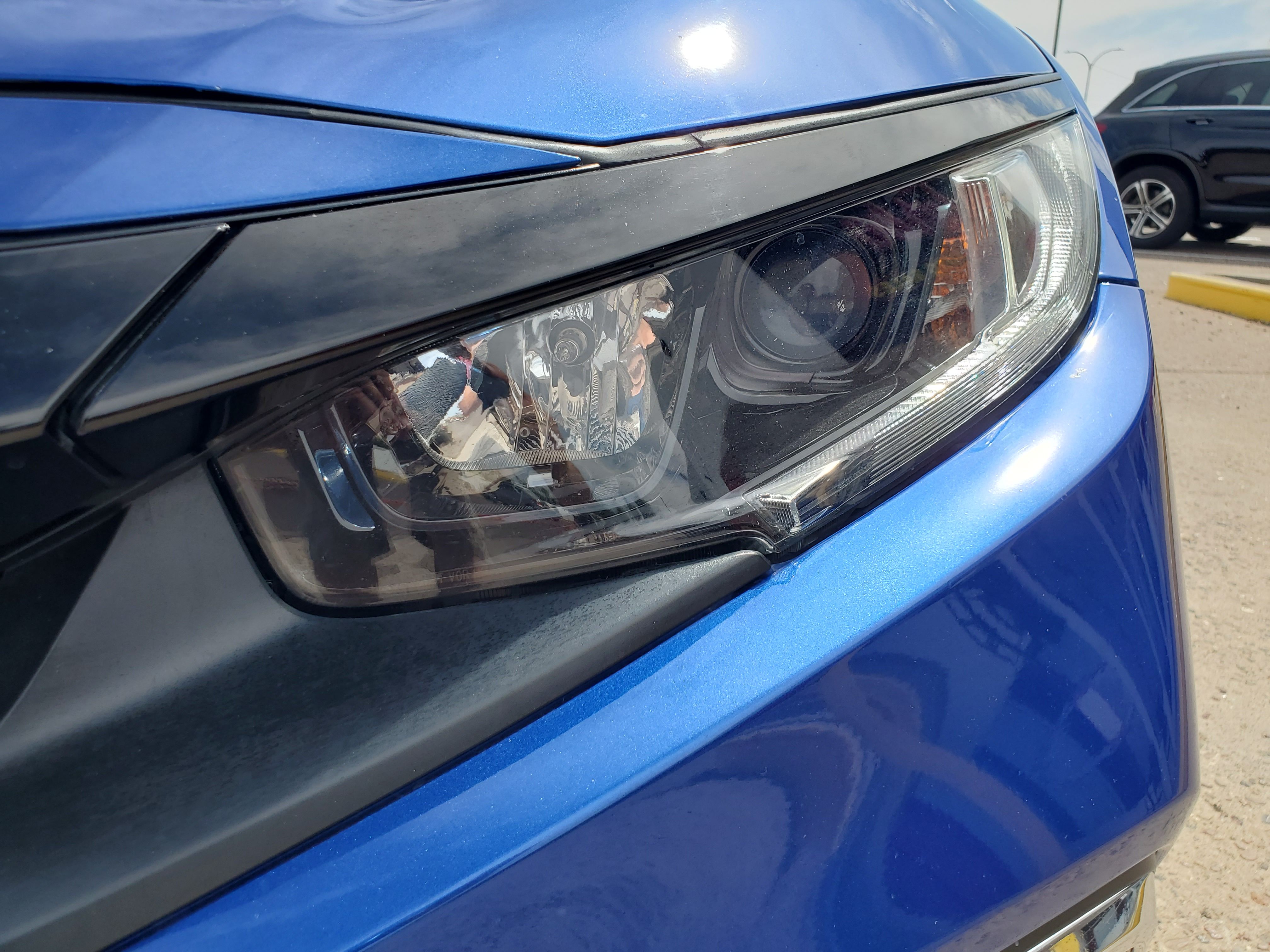 BLUE, 2020 HONDA CIVIC Image 9