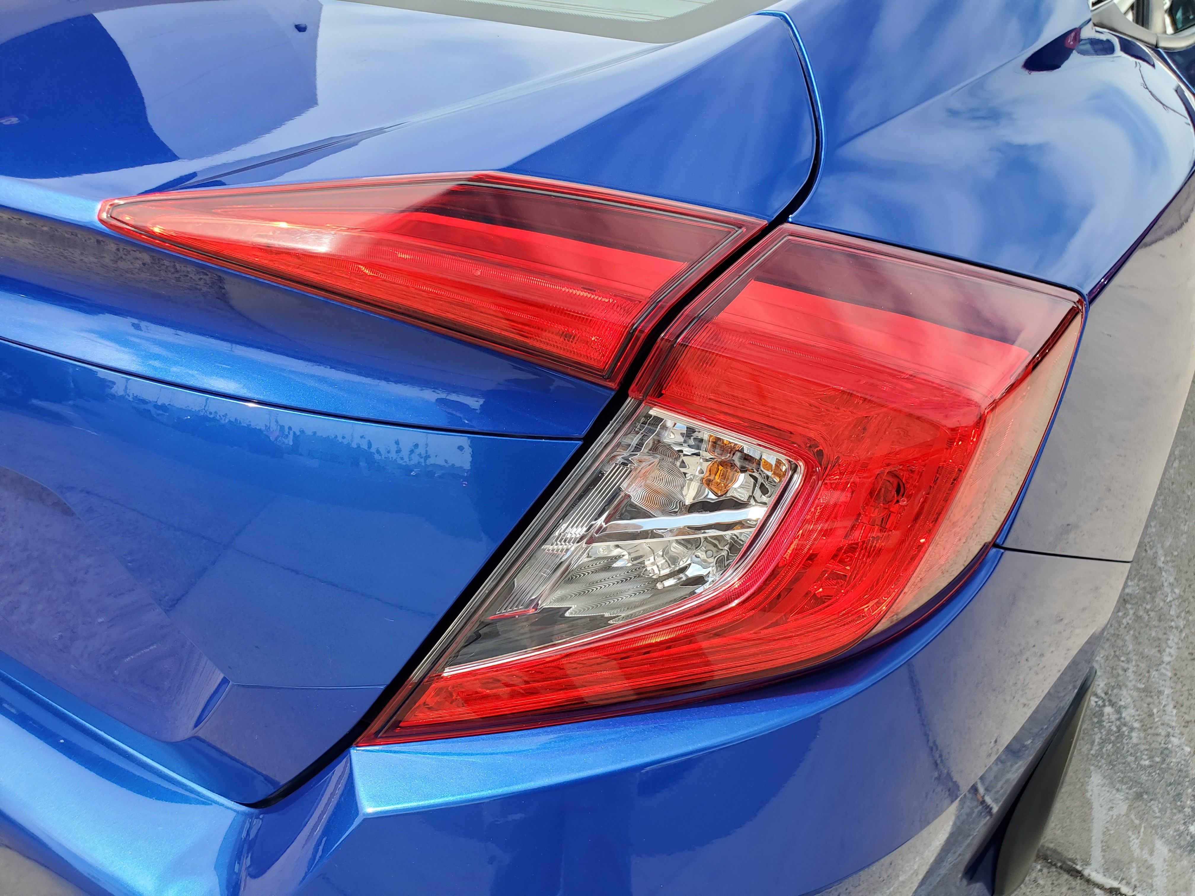BLUE, 2020 HONDA CIVIC Image 13