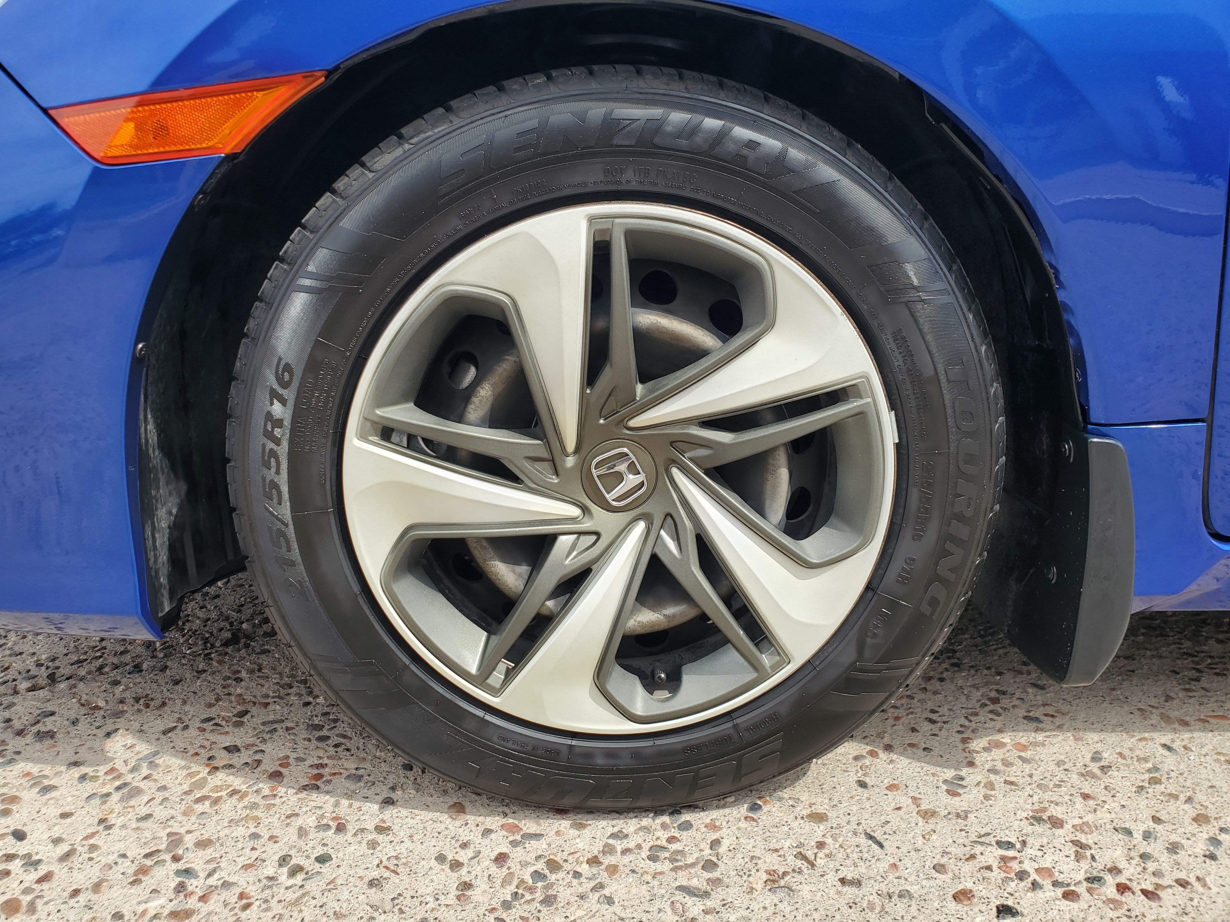 BLUE, 2020 HONDA CIVIC Image 16