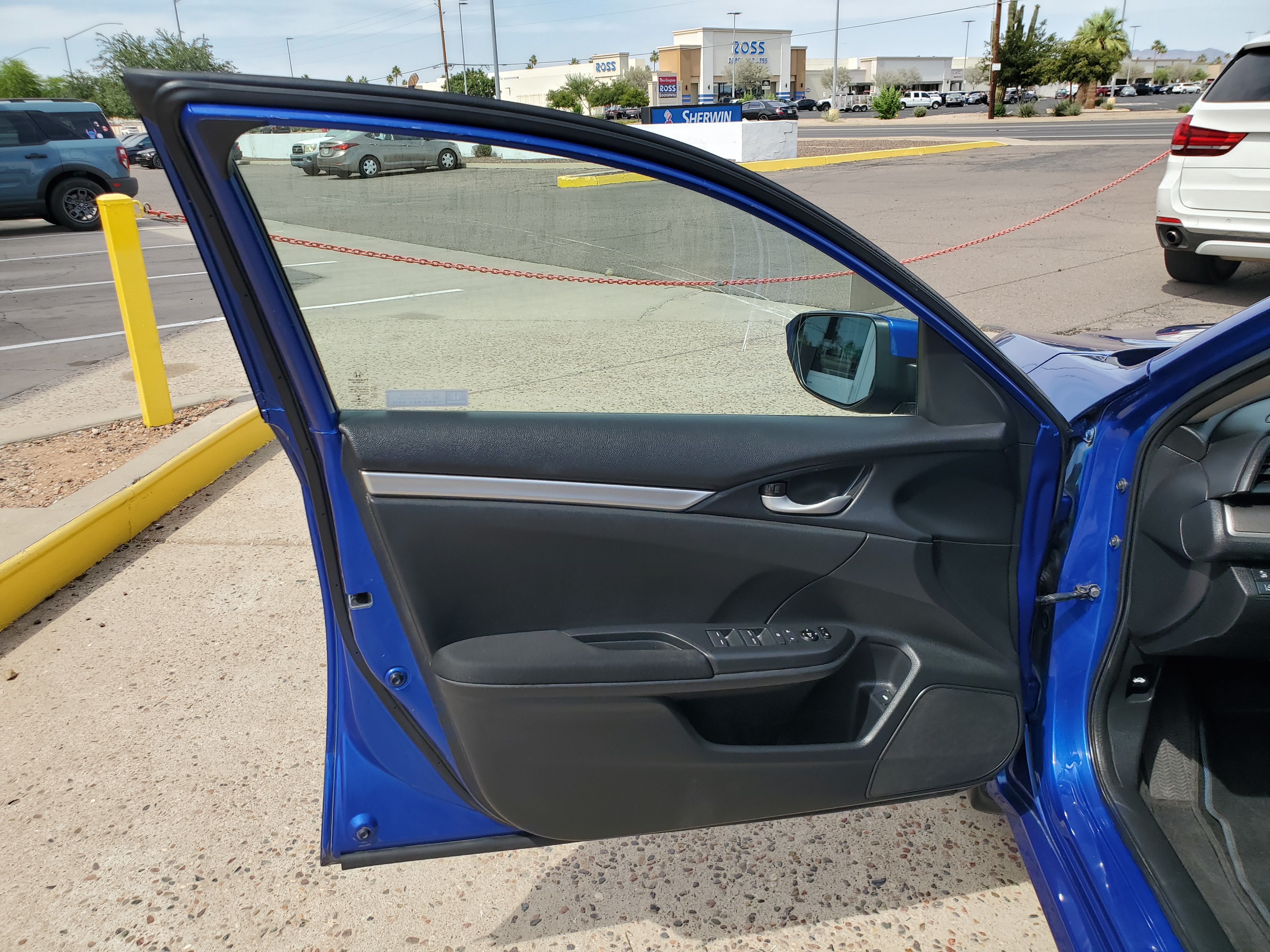 BLUE, 2020 HONDA CIVIC Image 17