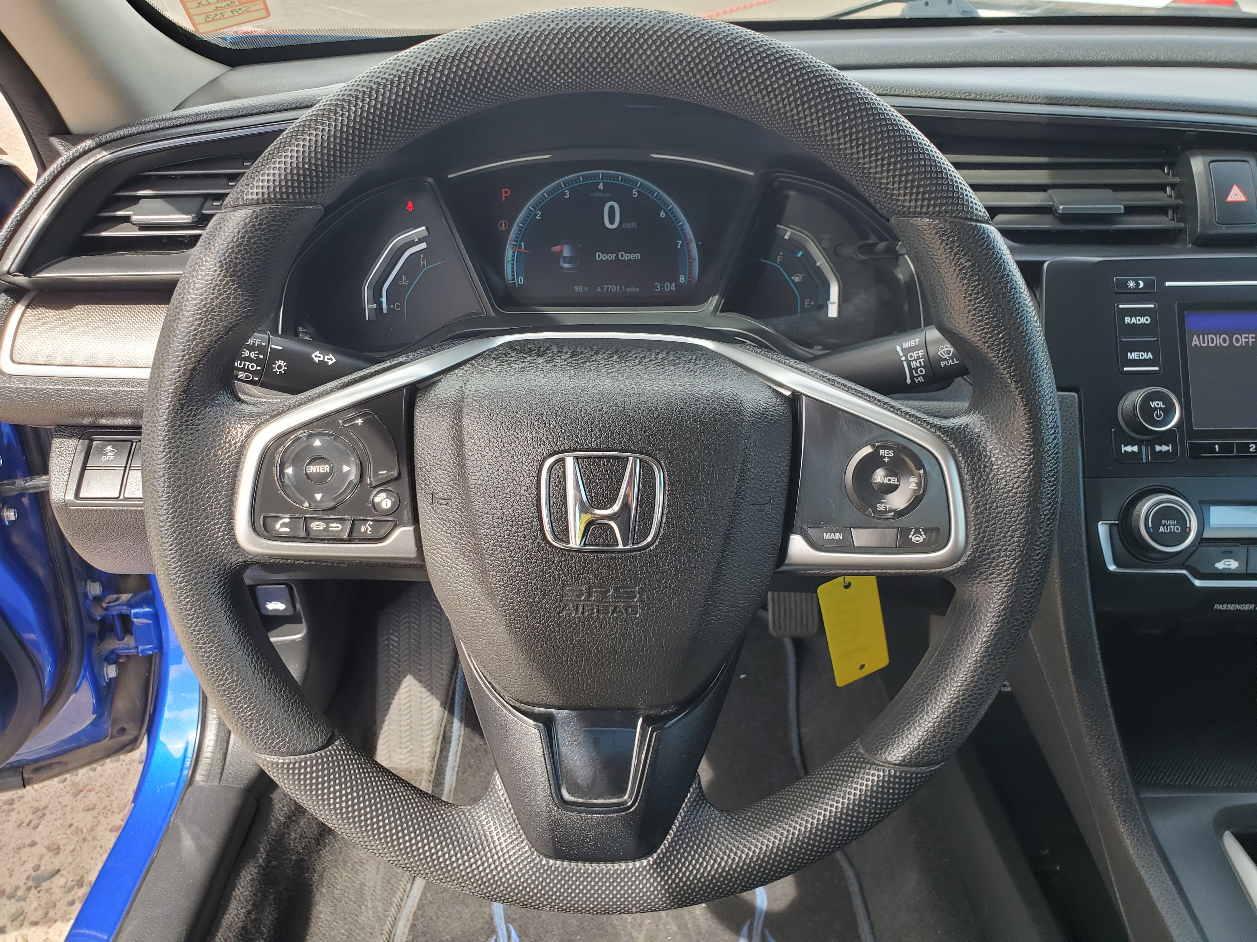 BLUE, 2020 HONDA CIVIC Image 22