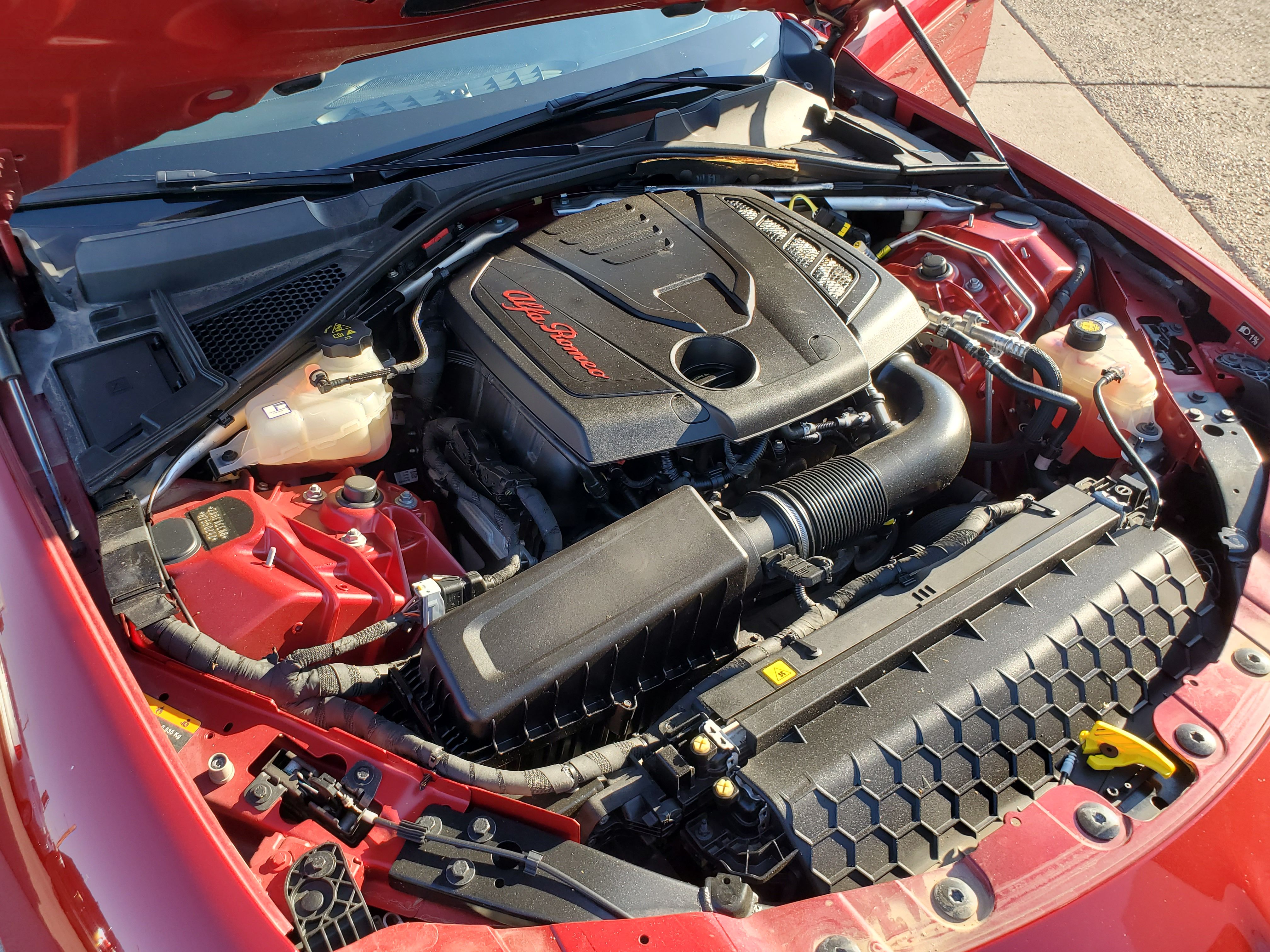RED, 2017 ALFA ROMEO GIULIA Image 51