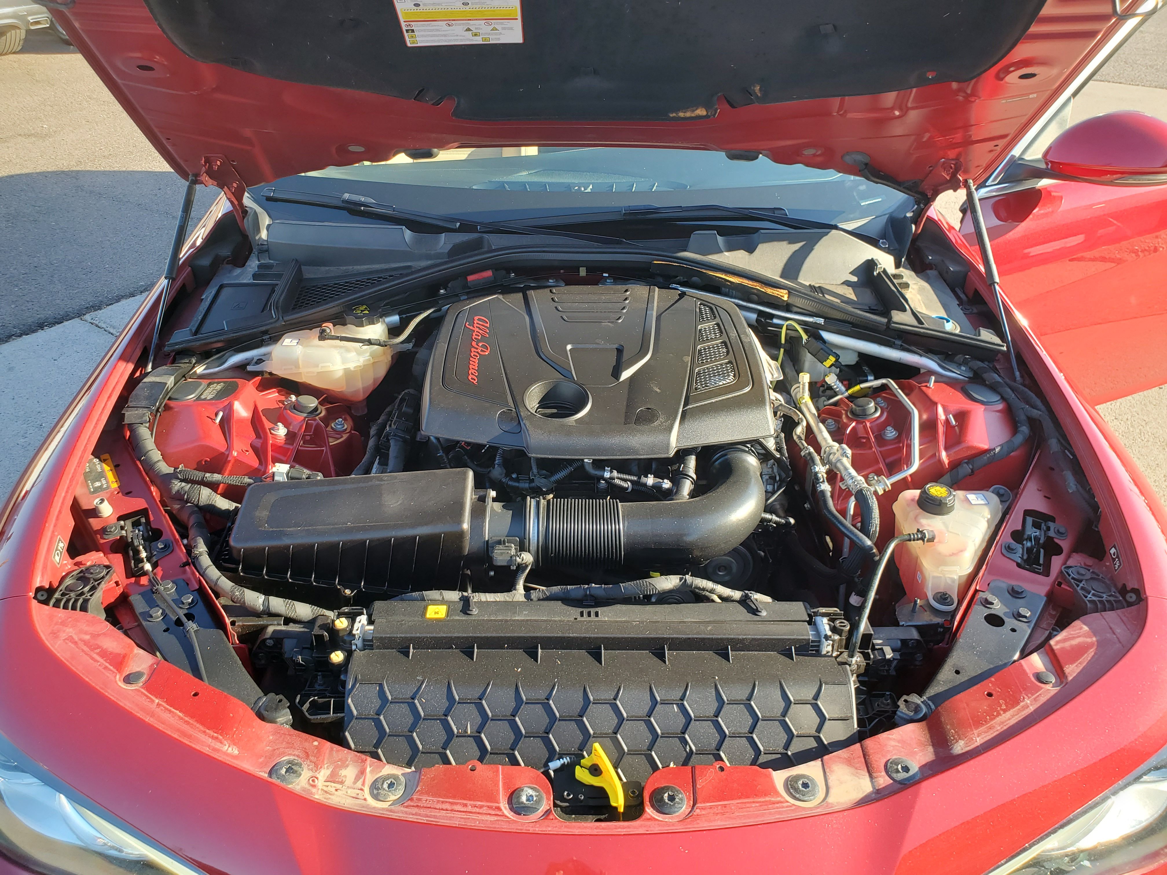 RED, 2017 ALFA ROMEO GIULIA Image 53