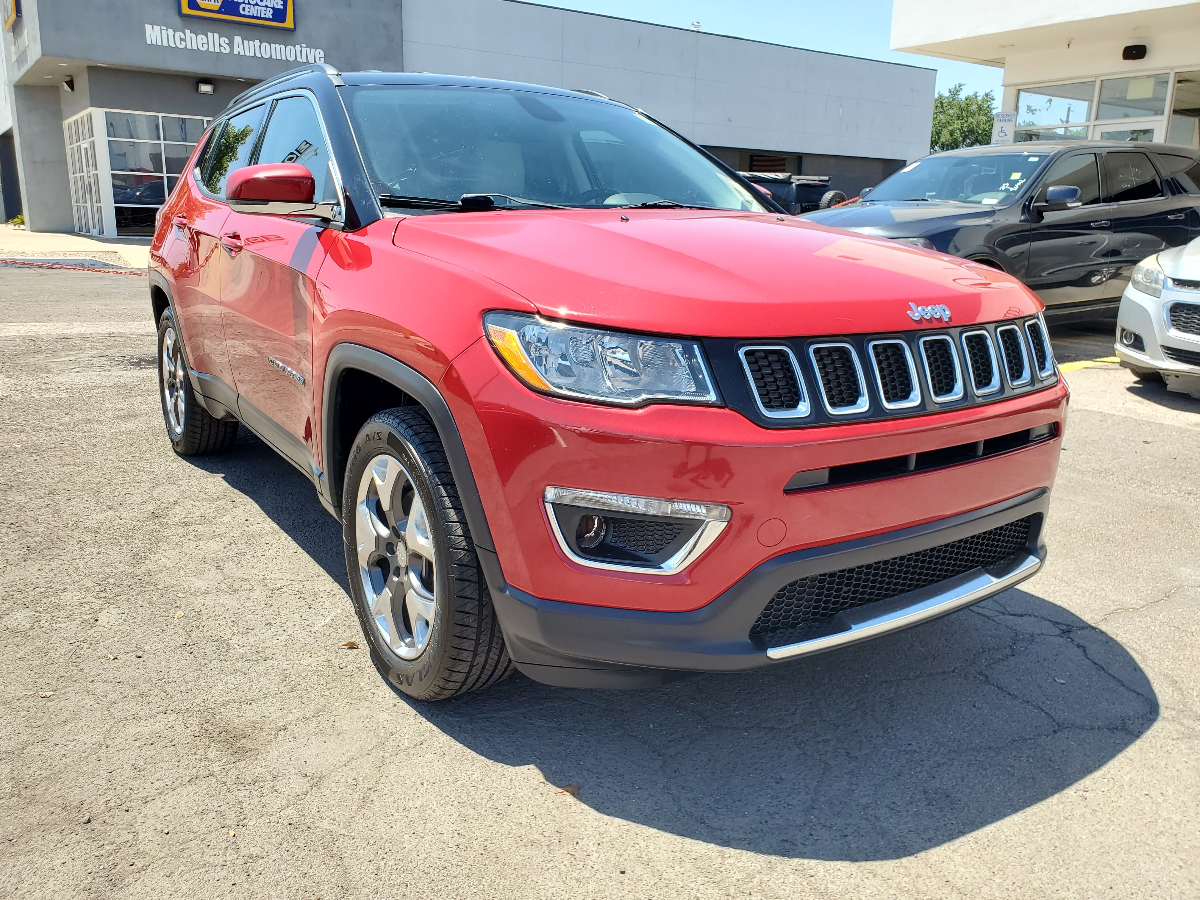 RED, 2017 JEEP COMPASS Image 7