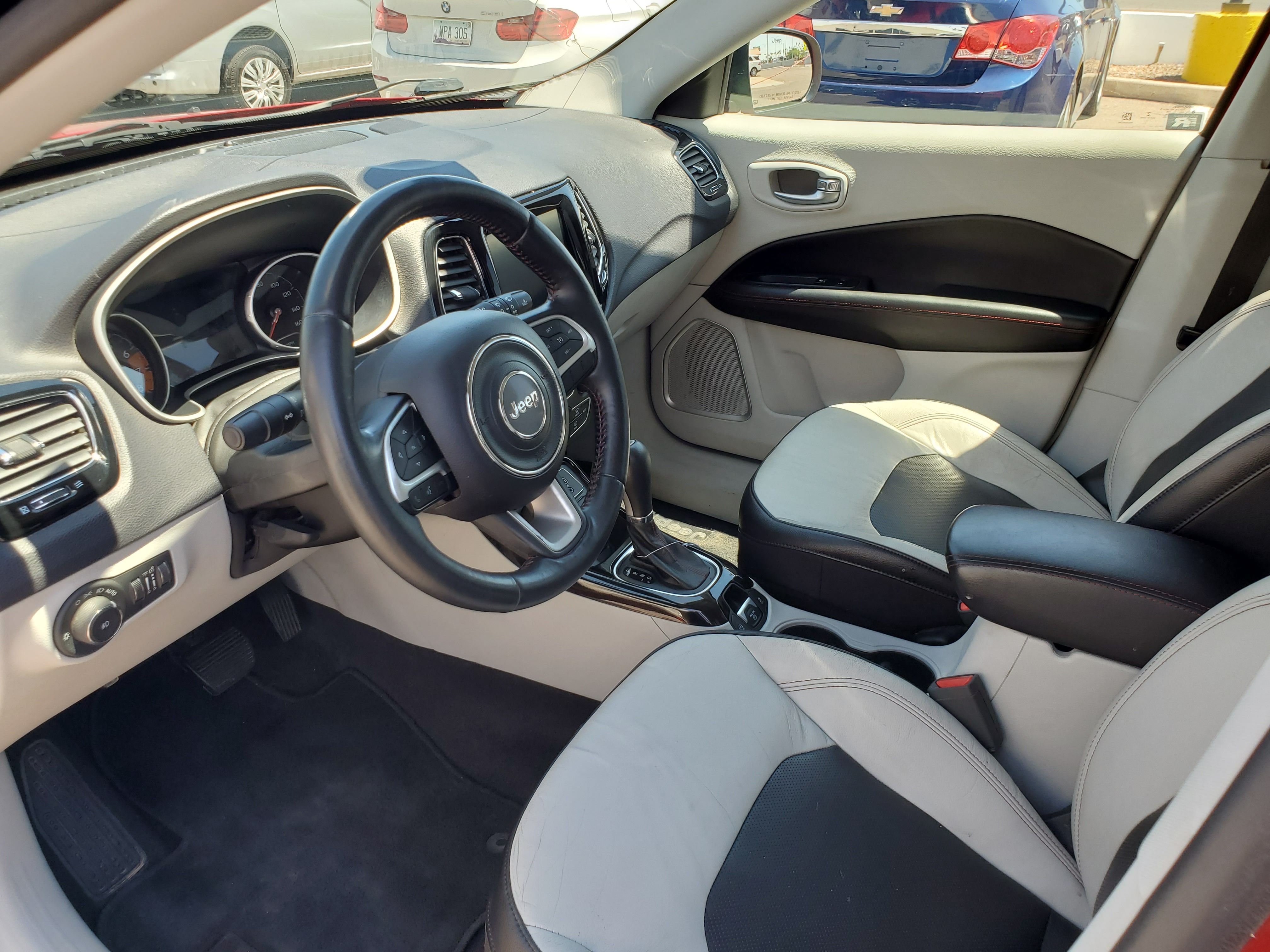 RED, 2017 JEEP COMPASS Image 20