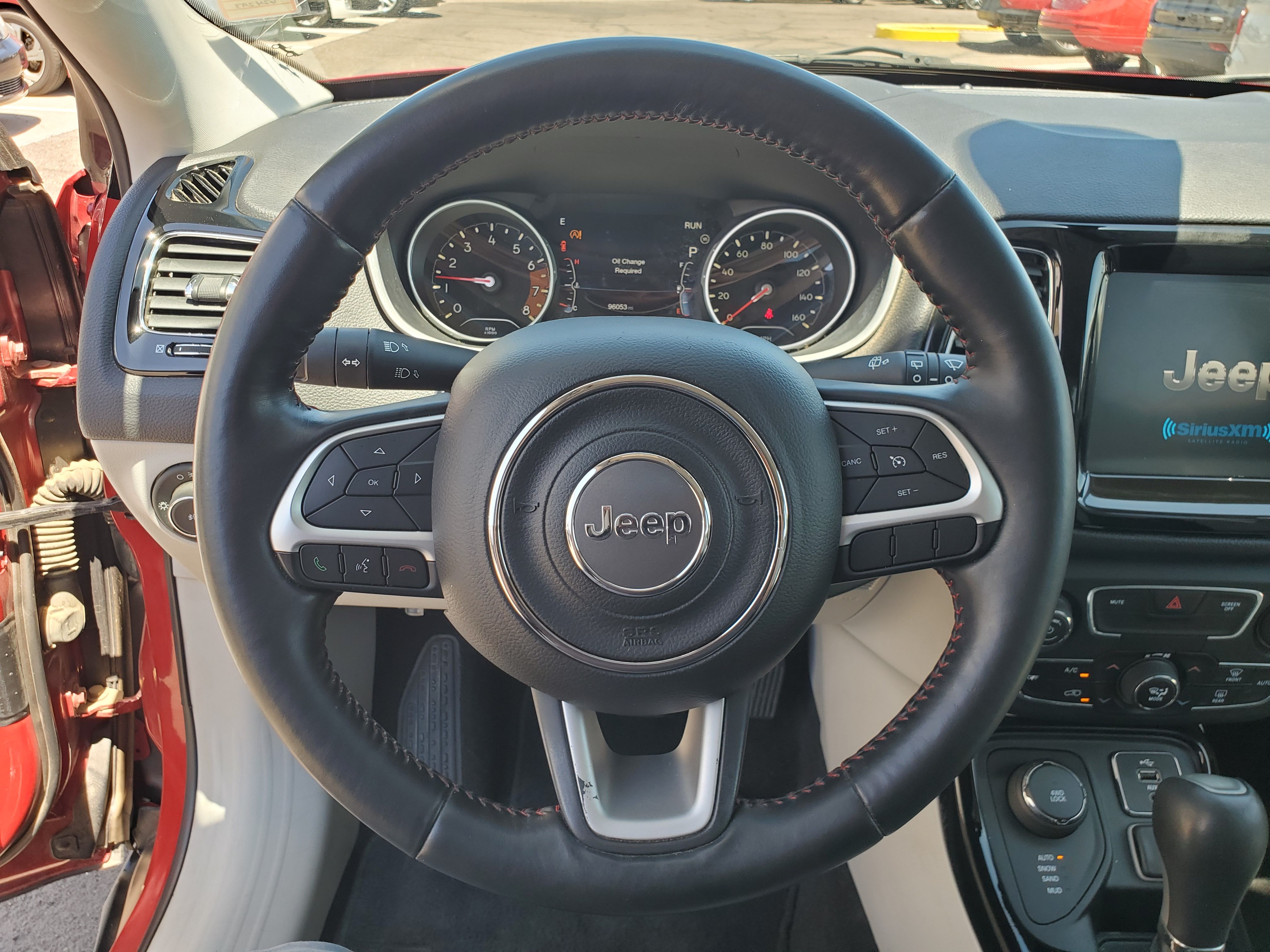 RED, 2017 JEEP COMPASS Image 22