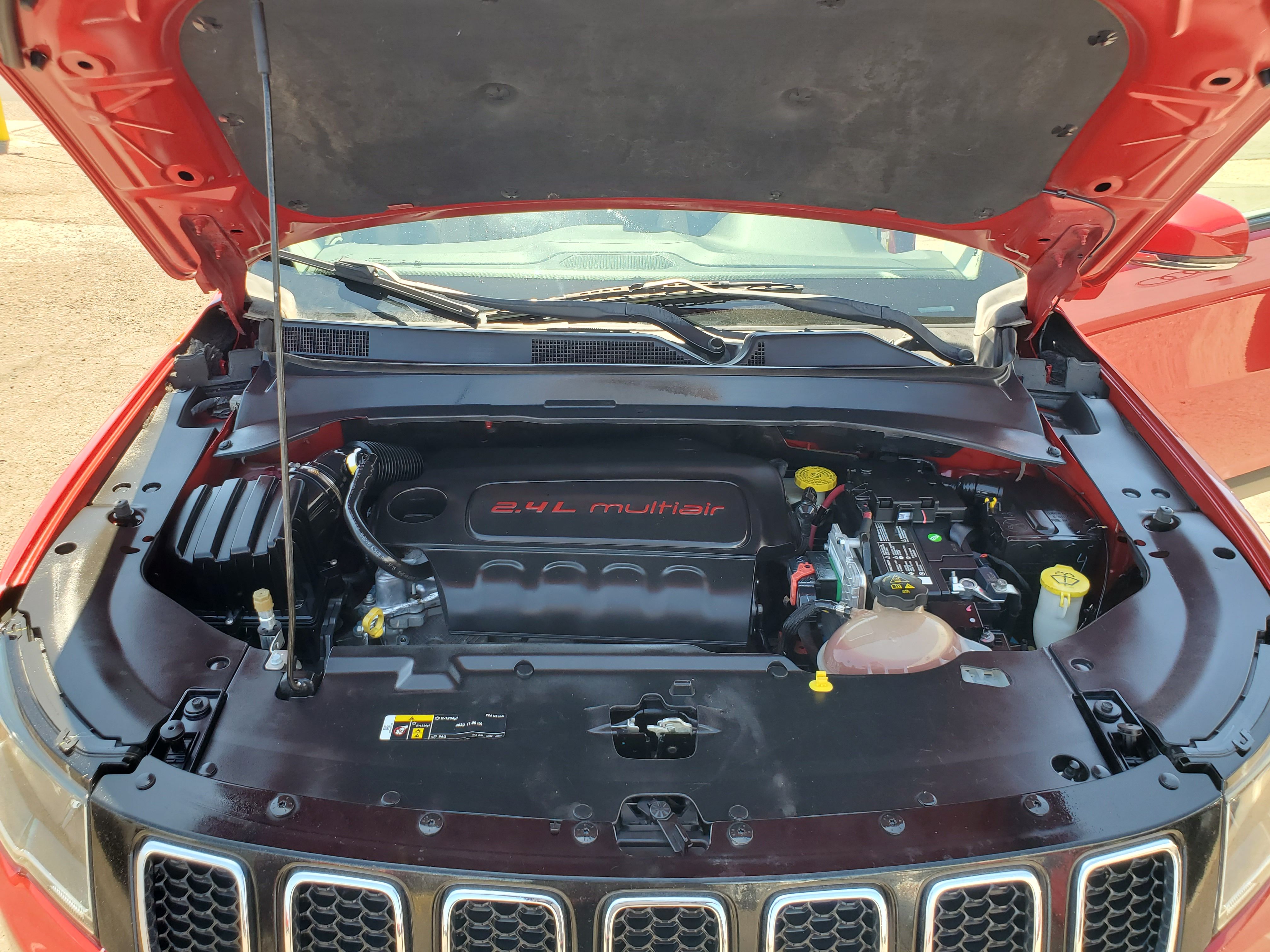 RED, 2017 JEEP COMPASS Image 48