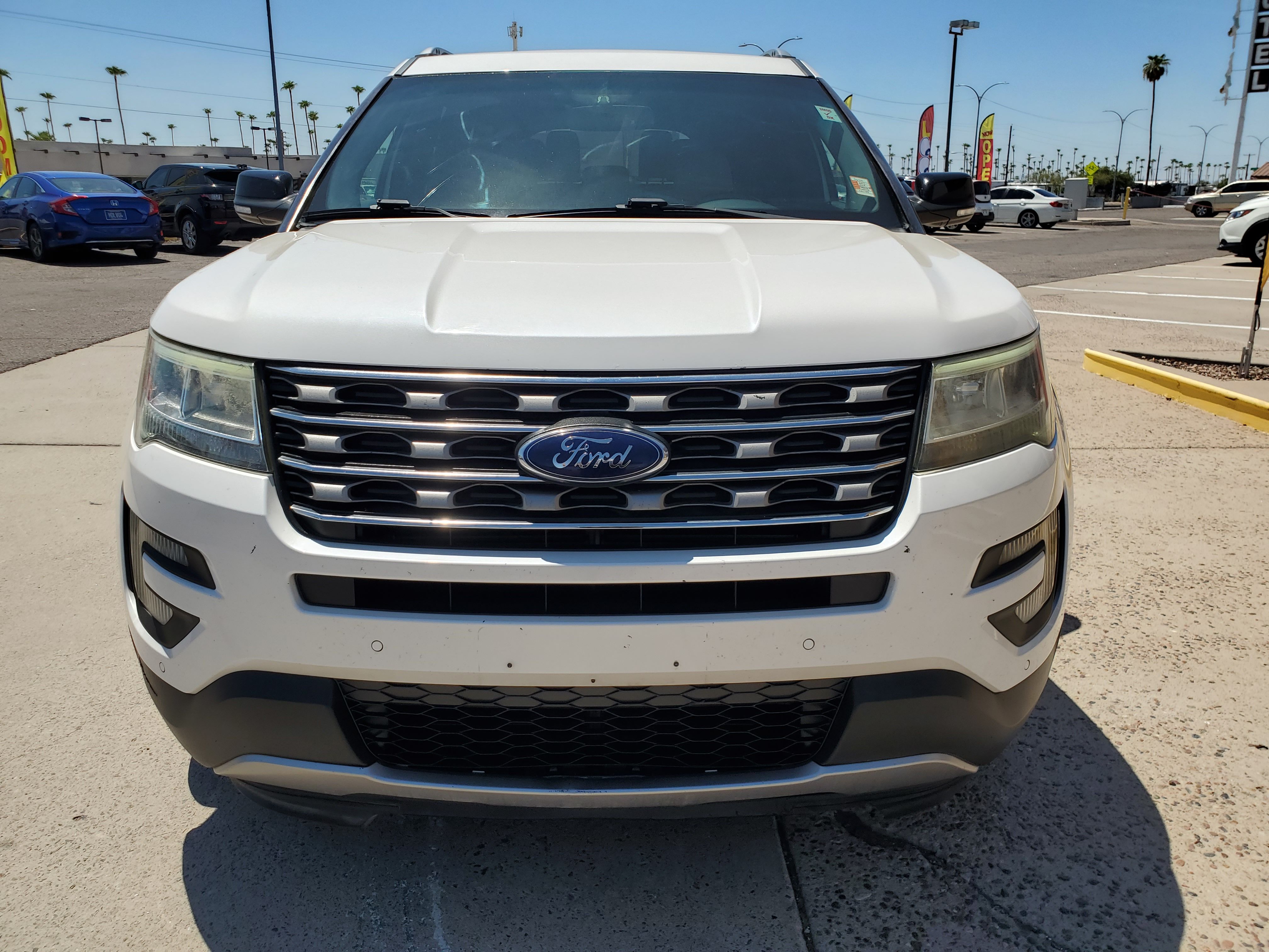 WHITE, 2017 FORD EXPLORER Image 8
