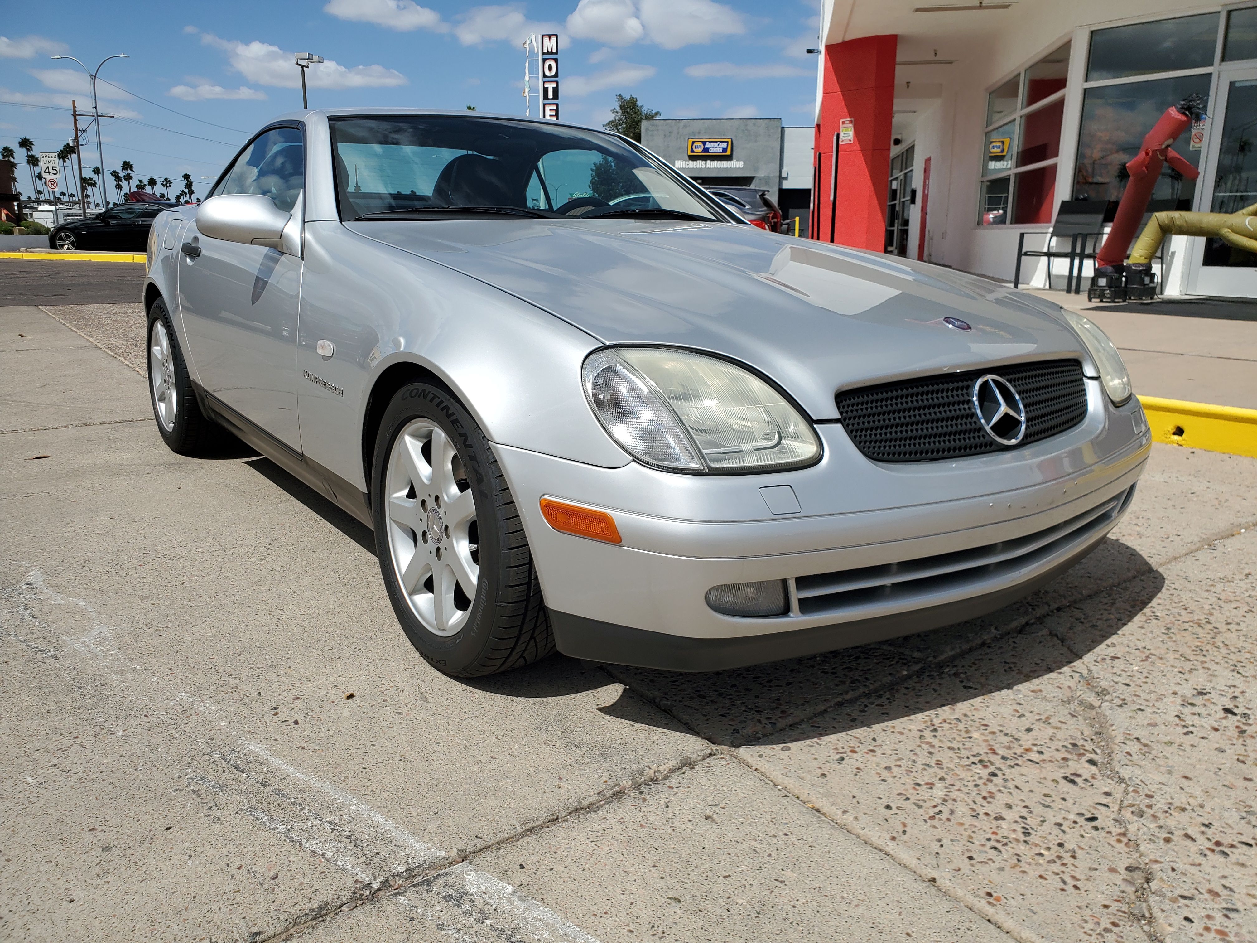 SILVER, 1998 MERCEDES-BENZ SLK-CLASS Image 7