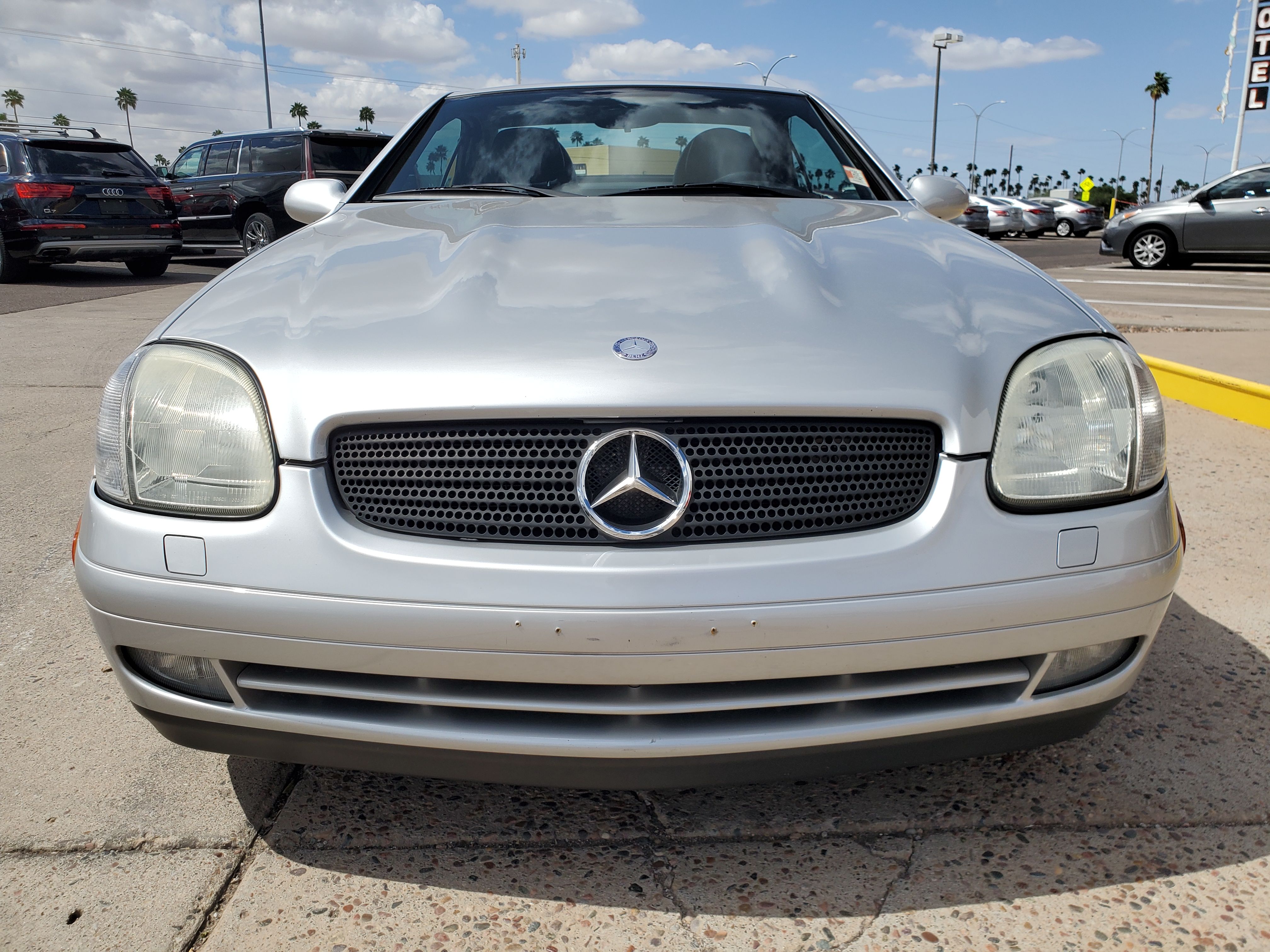 SILVER, 1998 MERCEDES-BENZ SLK-CLASS Image 8