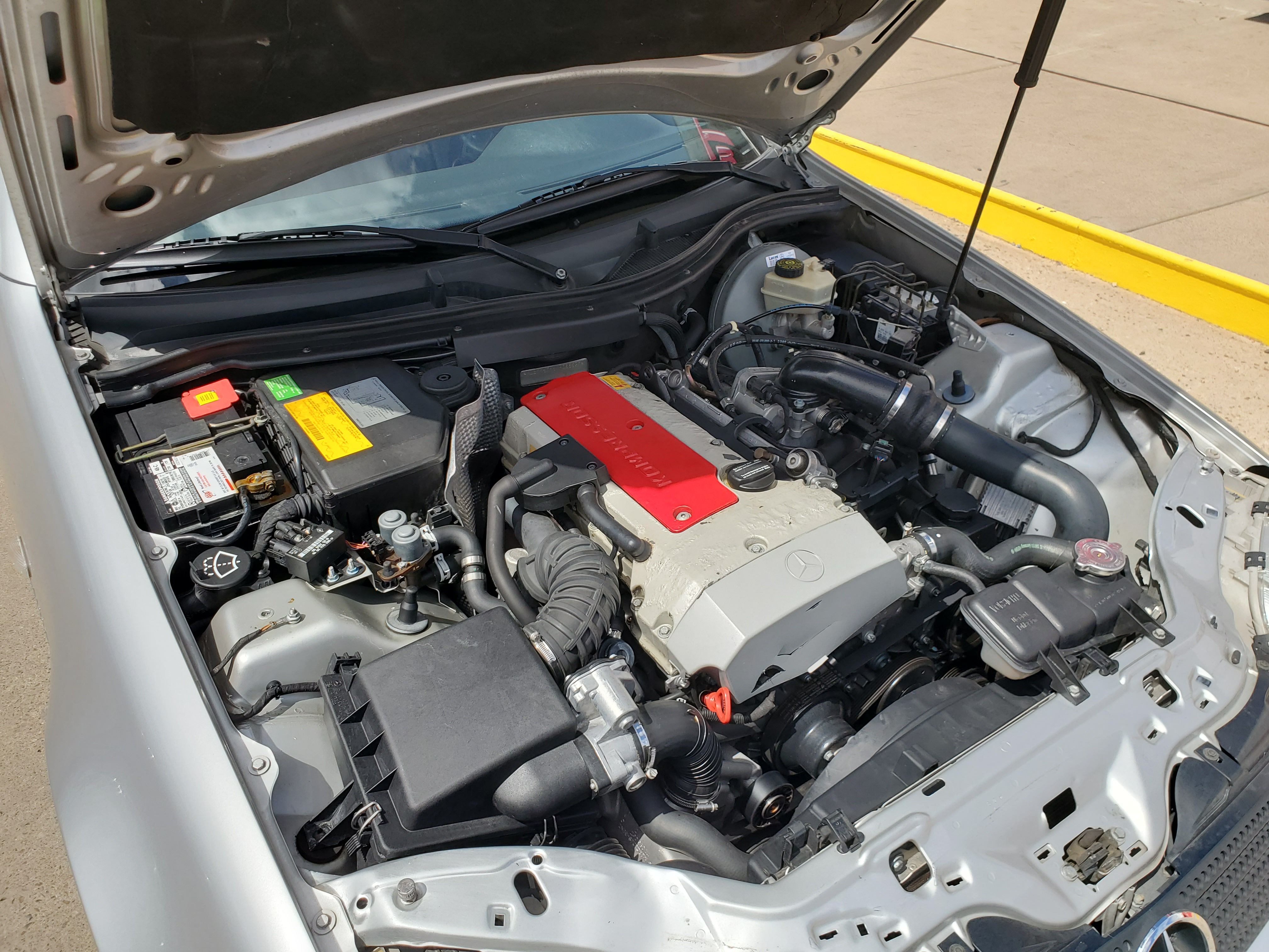 SILVER, 1998 MERCEDES-BENZ SLK-CLASS Image 49