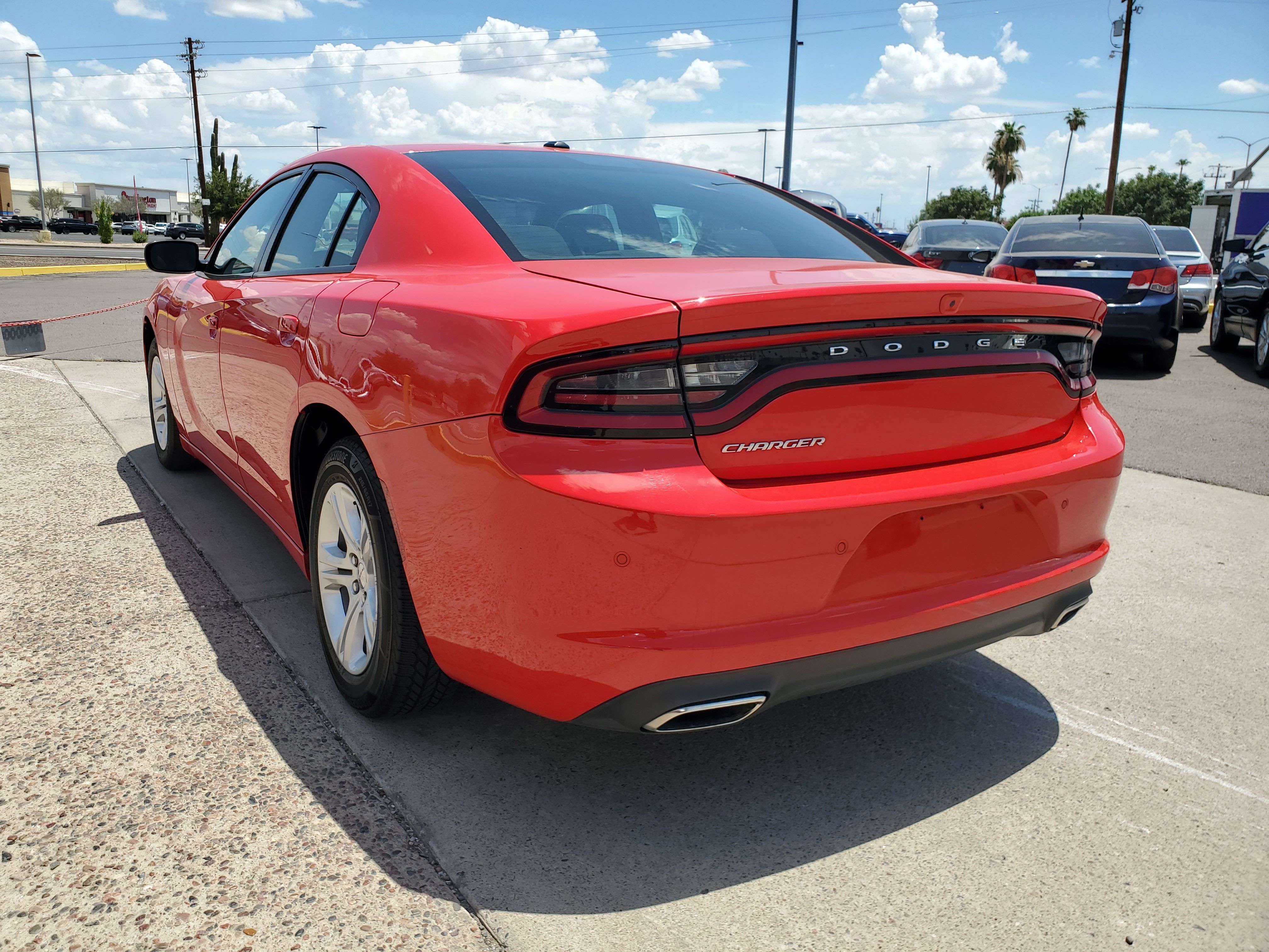 RED, 2022 DODGE CHARGER Image 3