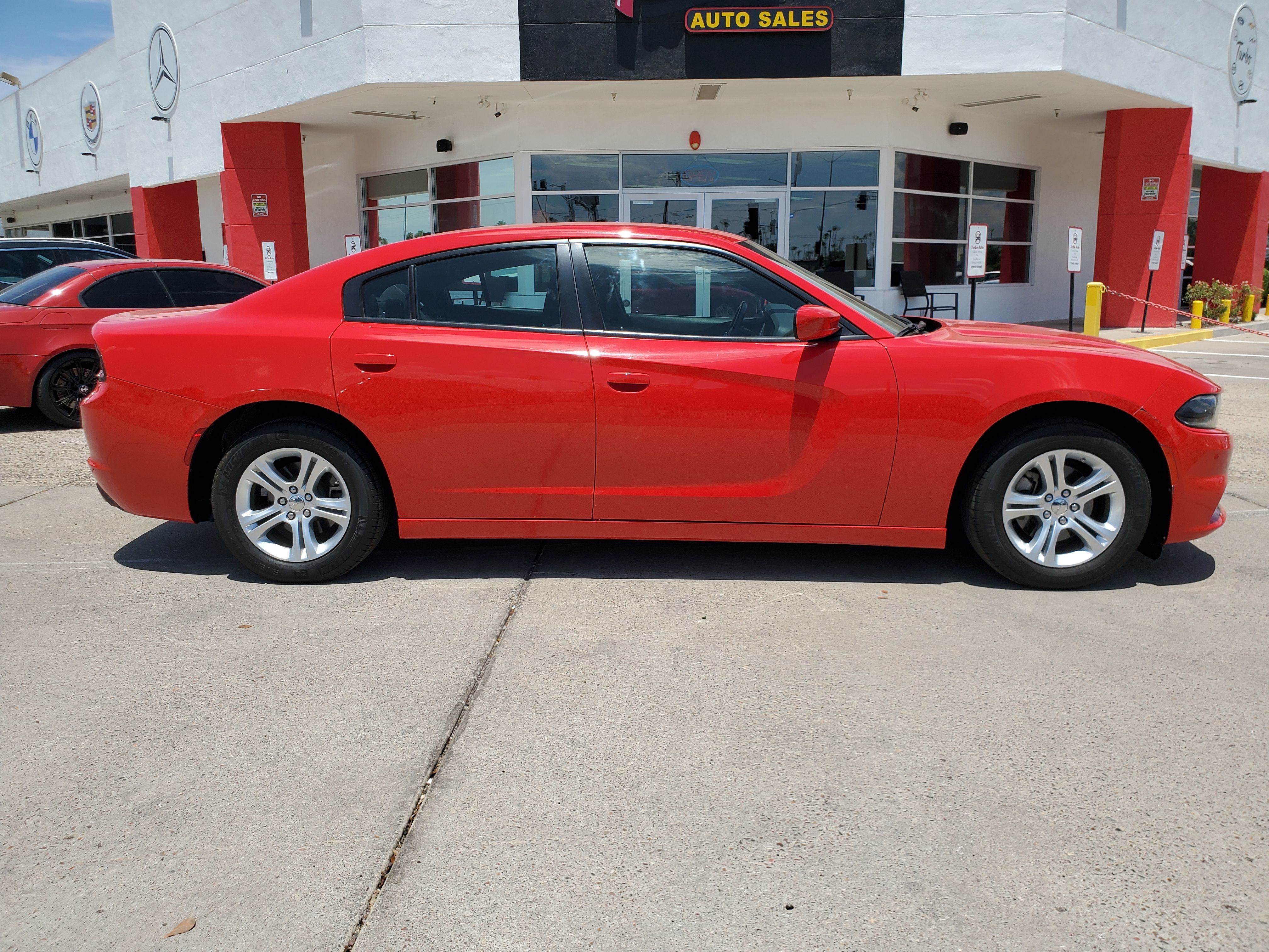 RED, 2022 DODGE CHARGER Image 6