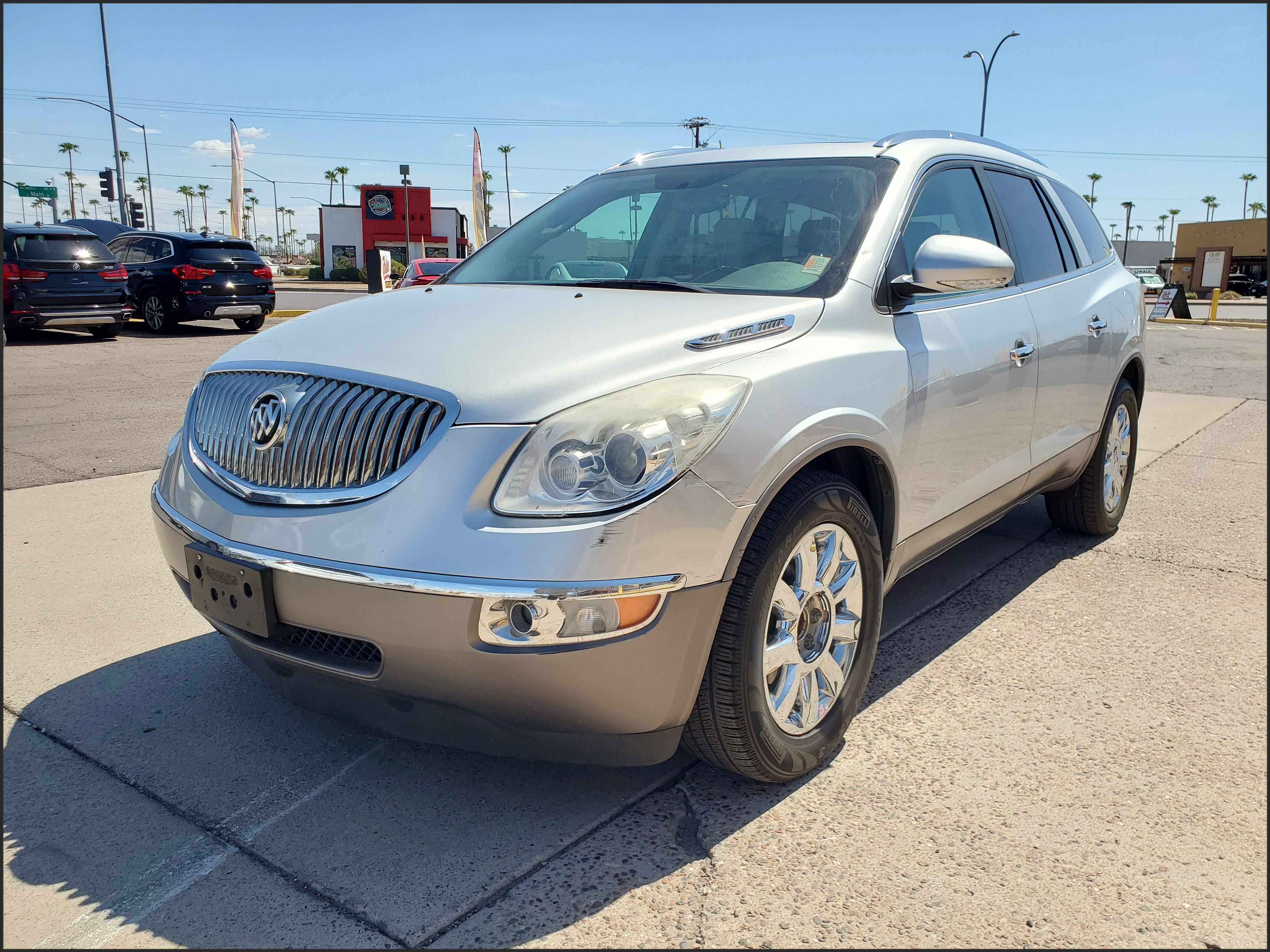 SILVER, 2012 BUICK ENCLAVE Image 