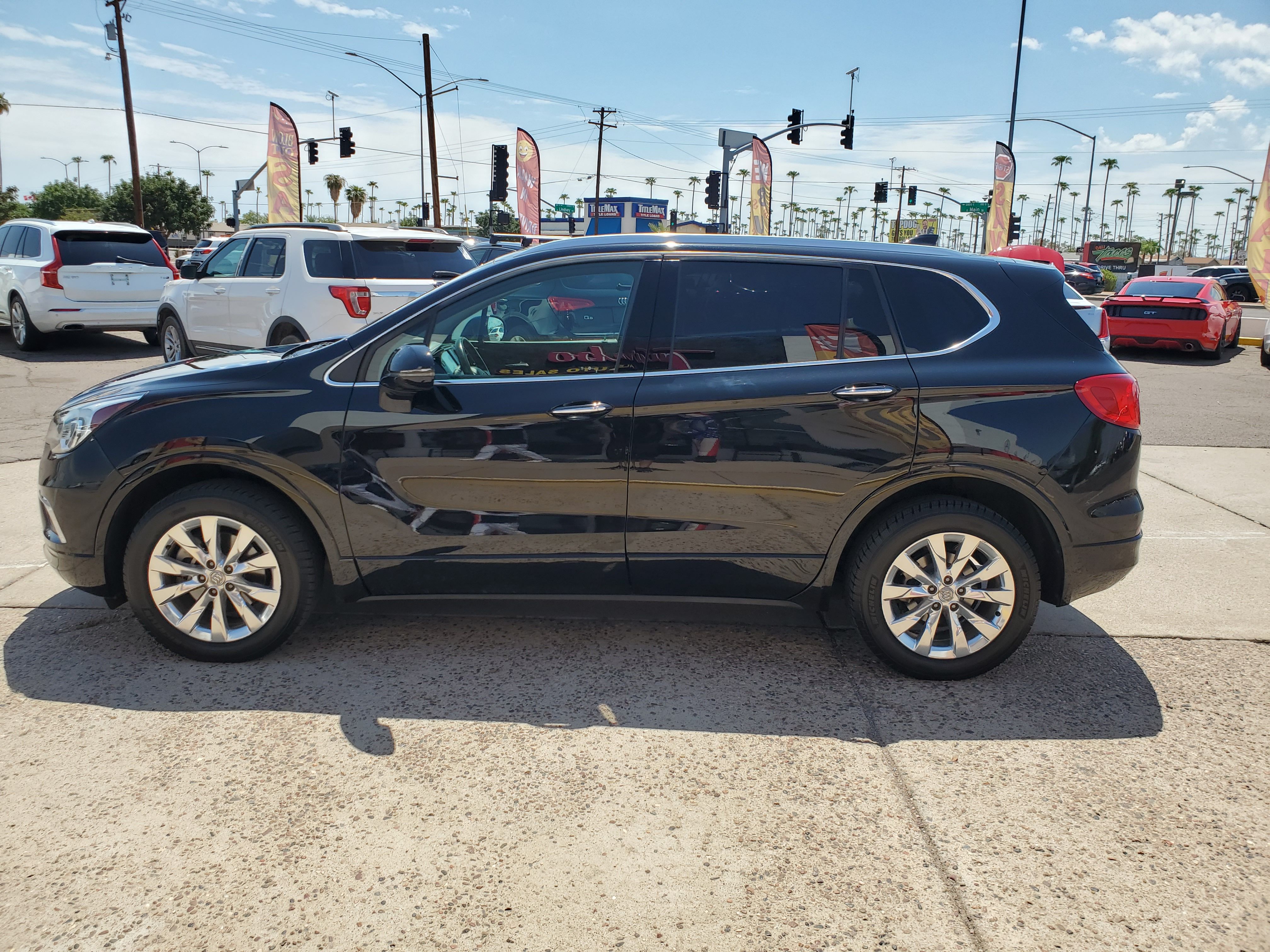 BLACK, 2017 BUICK ENVISION Image 2
