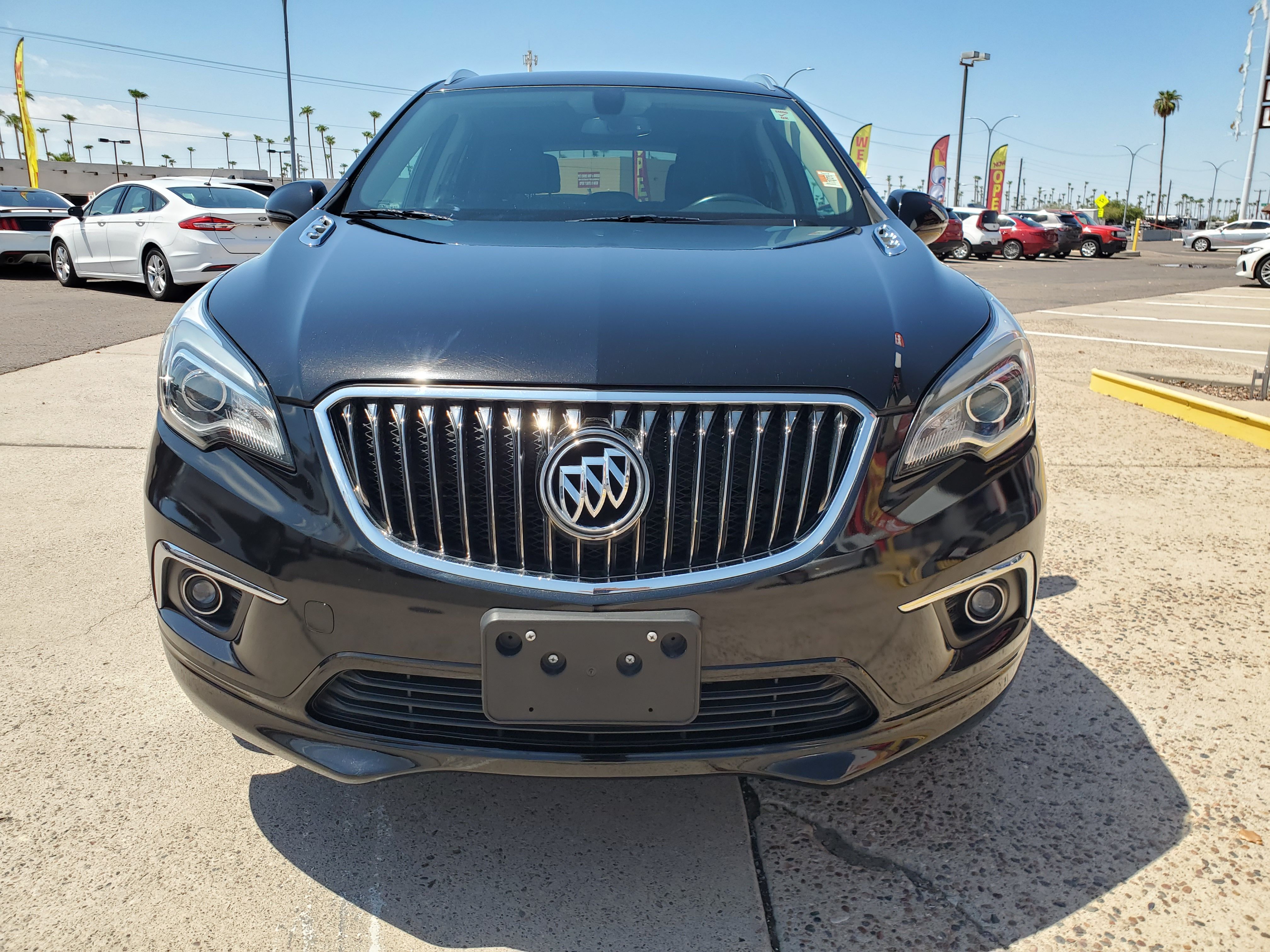 BLACK, 2017 BUICK ENVISION Image 8