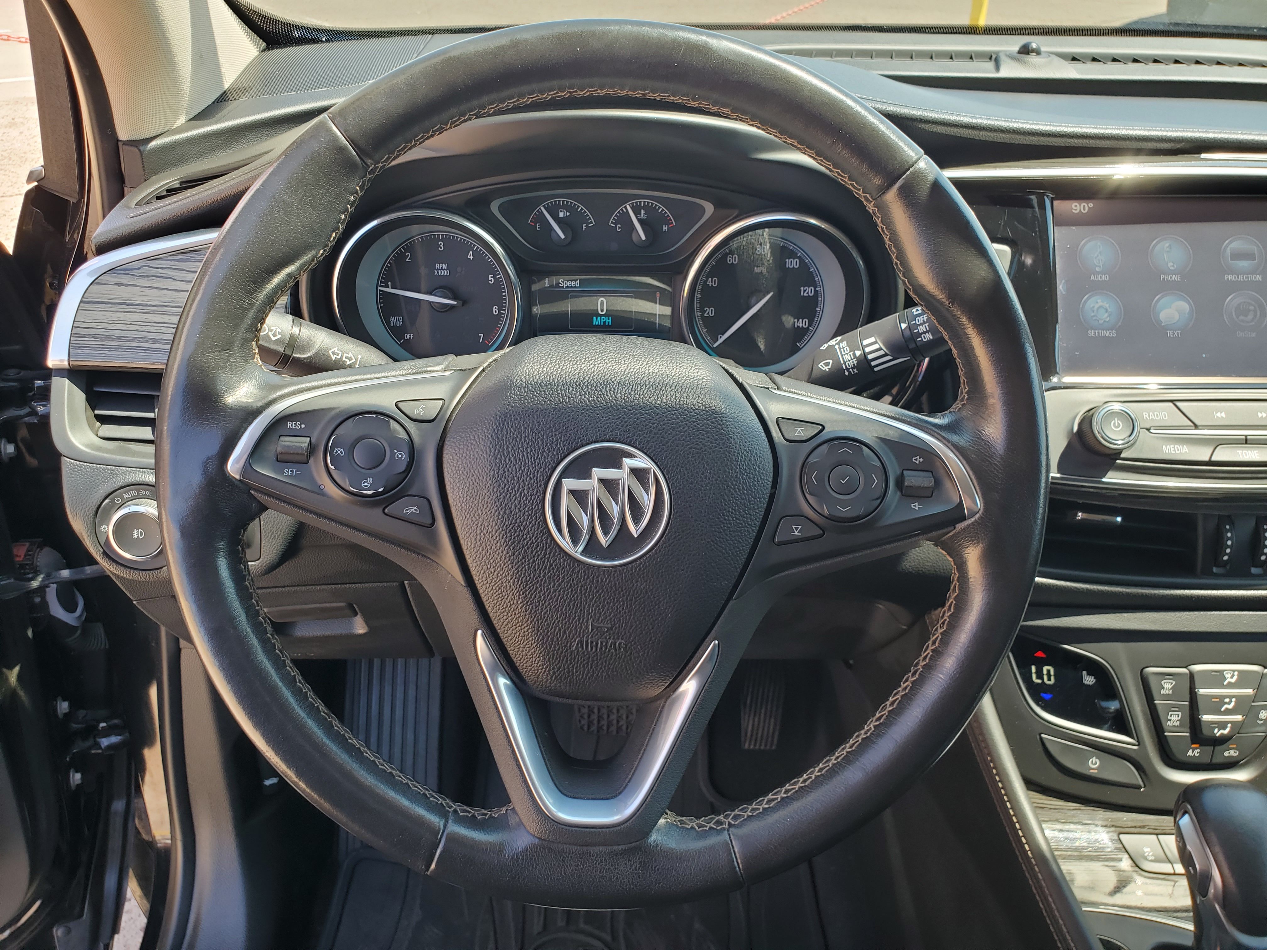 BLACK, 2017 BUICK ENVISION Image 23
