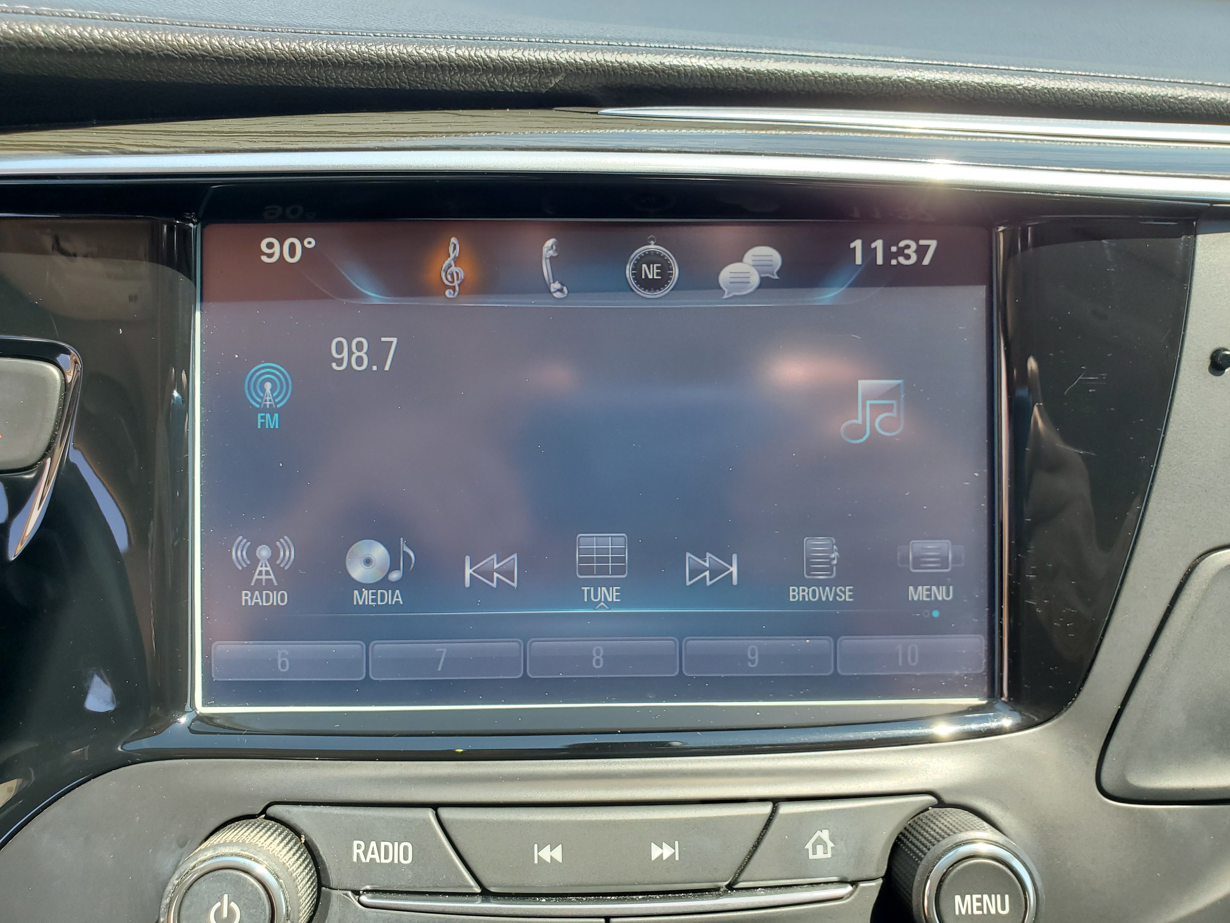 BLACK, 2017 BUICK ENVISION Image 29
