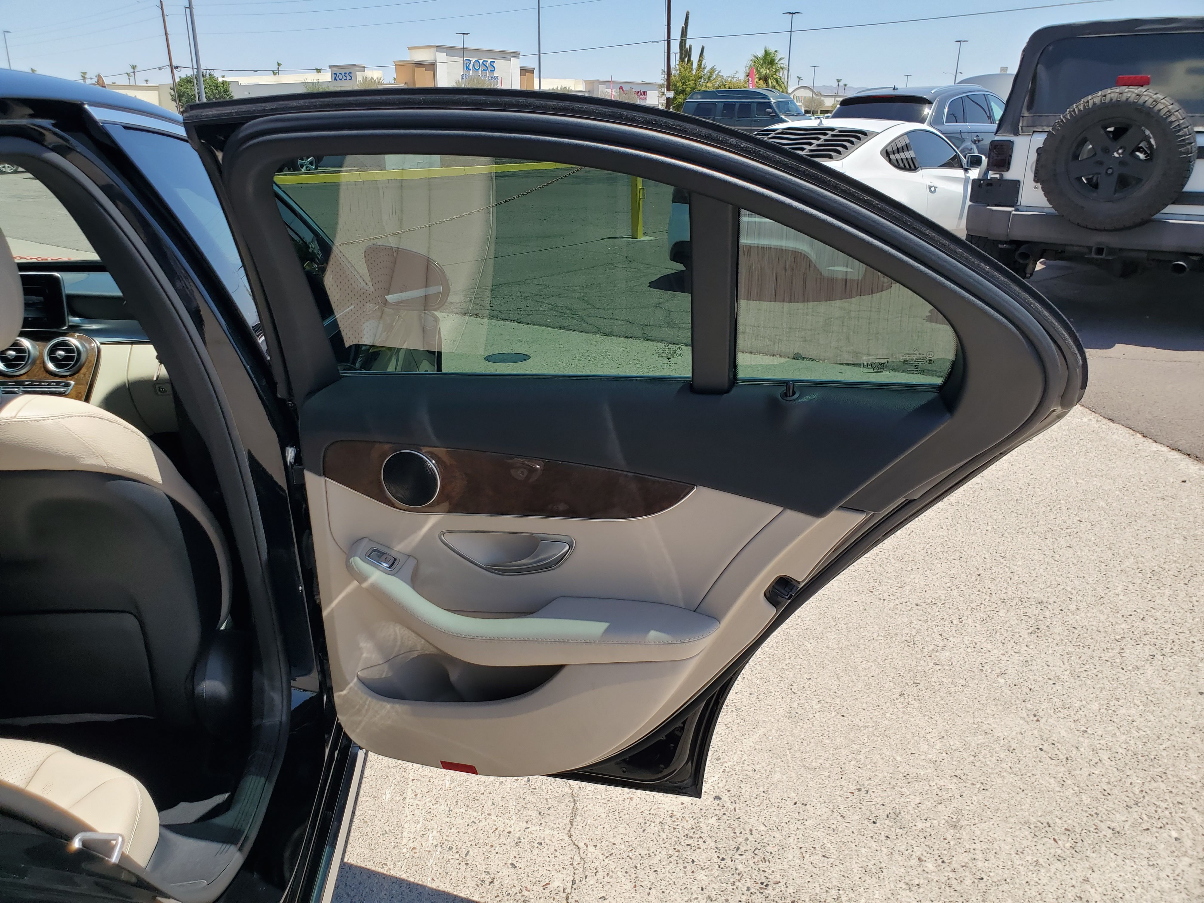 BLACK, 2018 MERCEDES-BENZ C-CLASS Image 46
