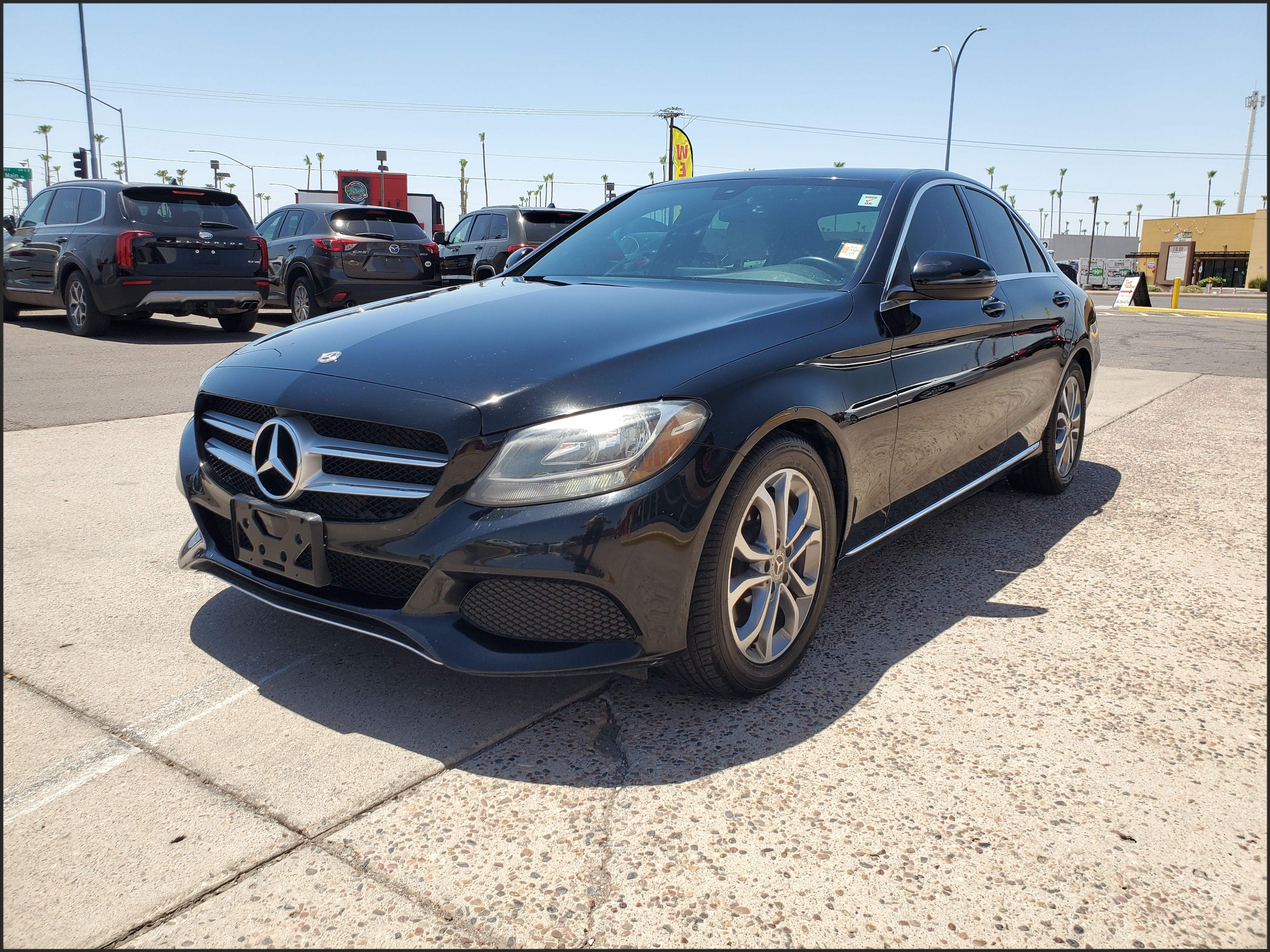 BLACK, 2018 MERCEDES-BENZ C-CLASS Image 