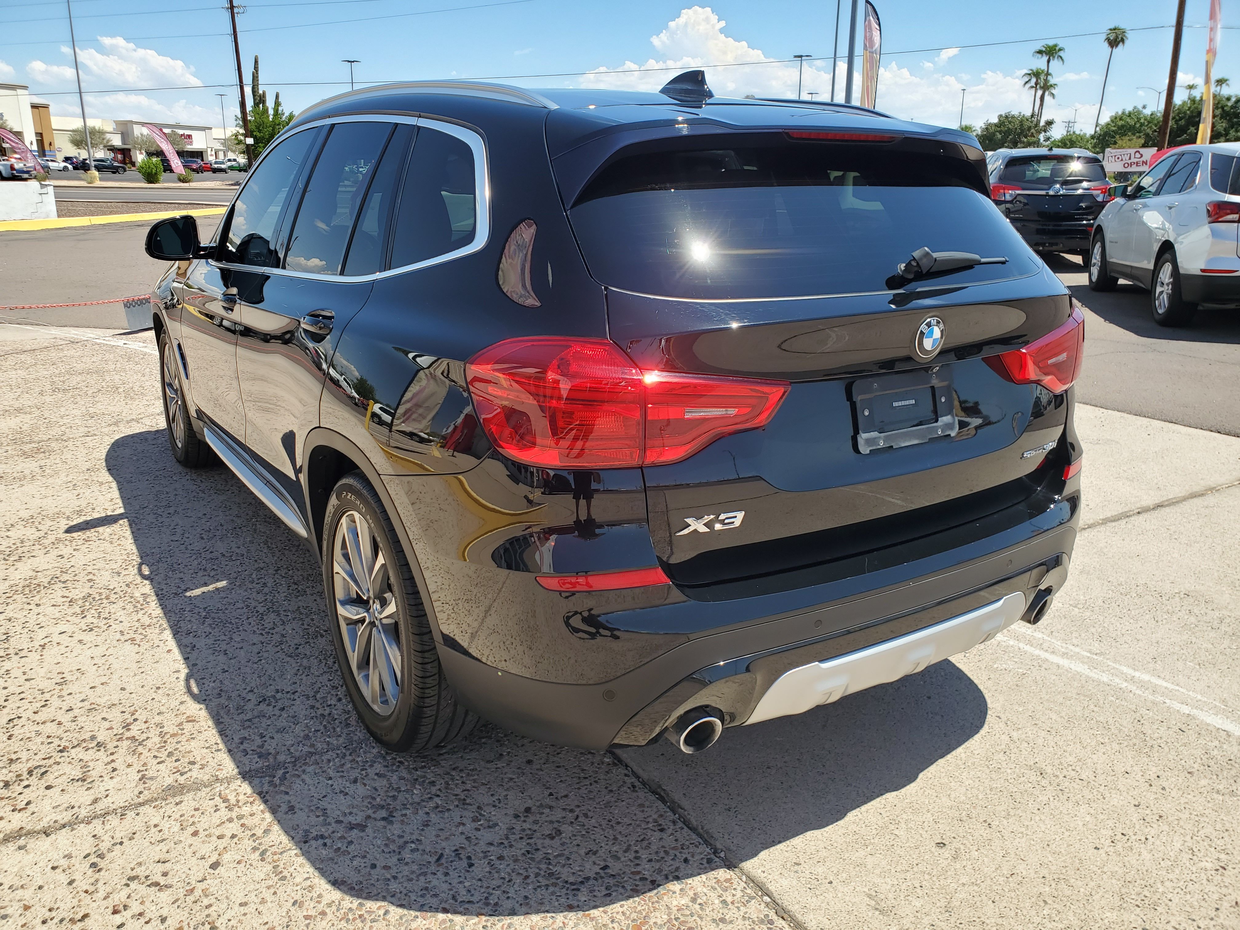 BLACK, 2019 BMW X3 Image 3