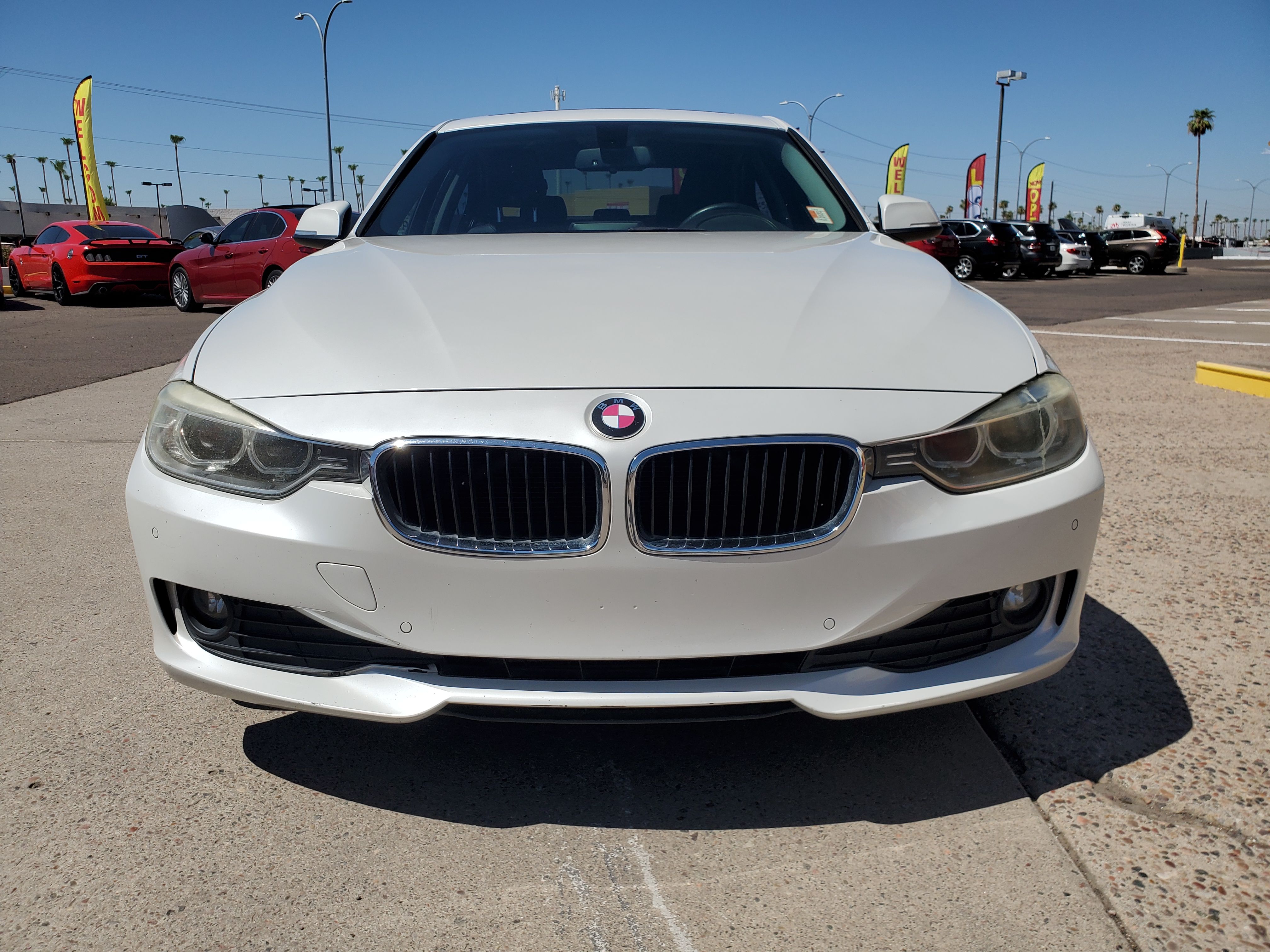 WHITE, 2015 BMW 3 SERIES Image 8
