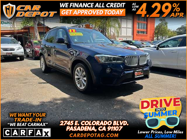 BLUE, 2017 BMW X3 Image 