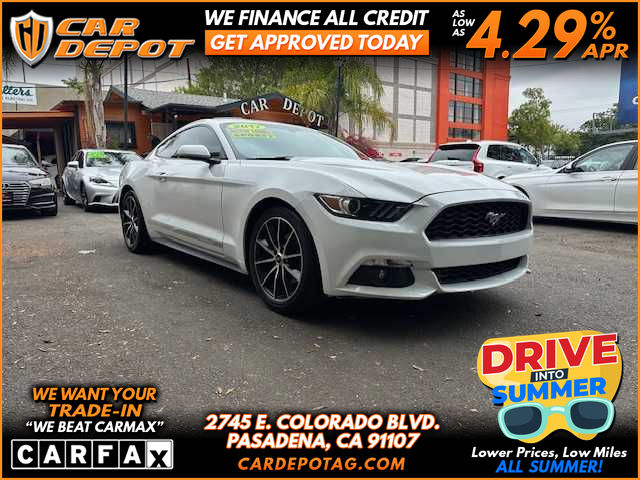 WHITE, 2017 FORD MUSTANG Image 