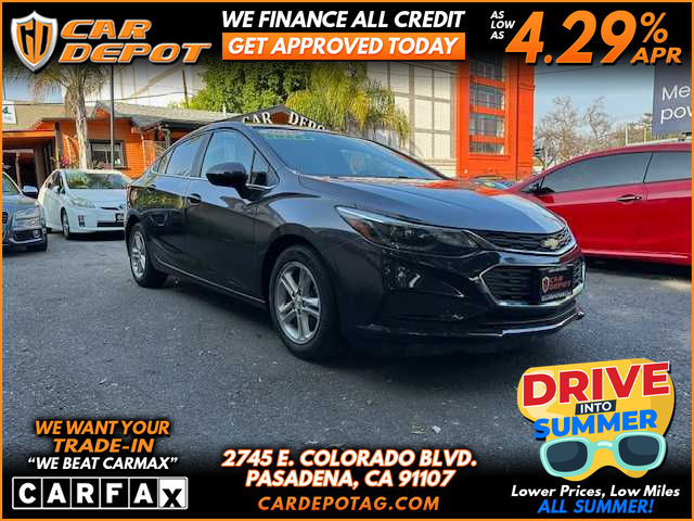 GRAY, 2016 CHEVROLET CRUZE Image 