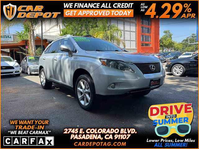 SILVER, 2011 LEXUS RX Image 