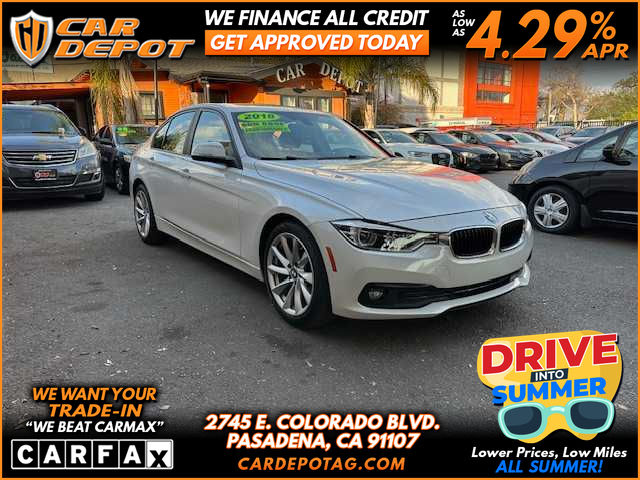 WHITE, 2018 BMW 3 SERIES Image 