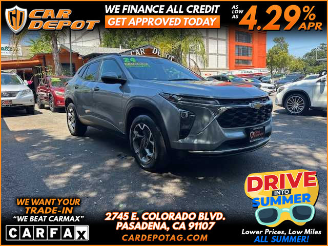 GRAY, 2024 CHEVROLET TRAX Image 